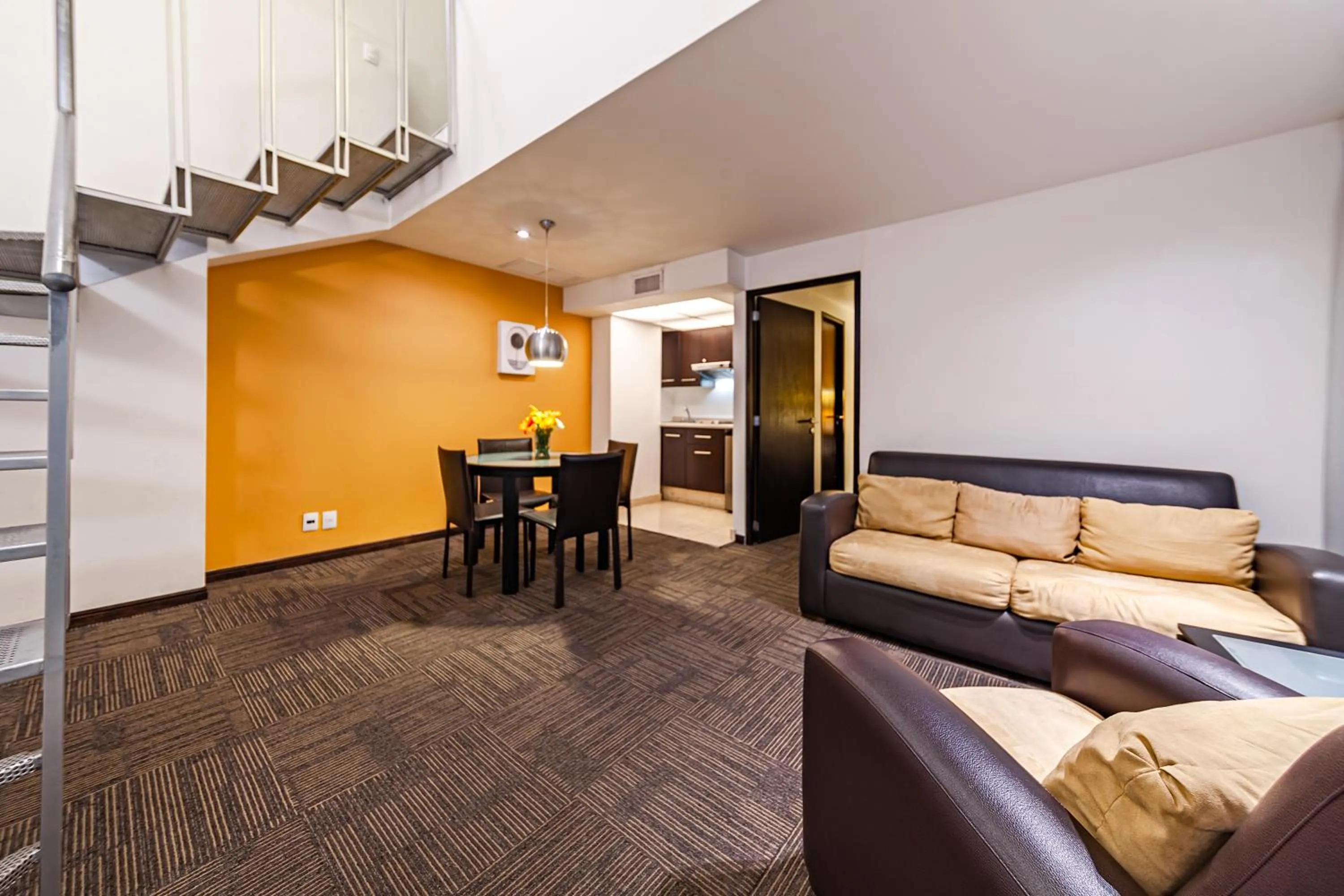 Kitchen or kitchenette in Suites Teca Once