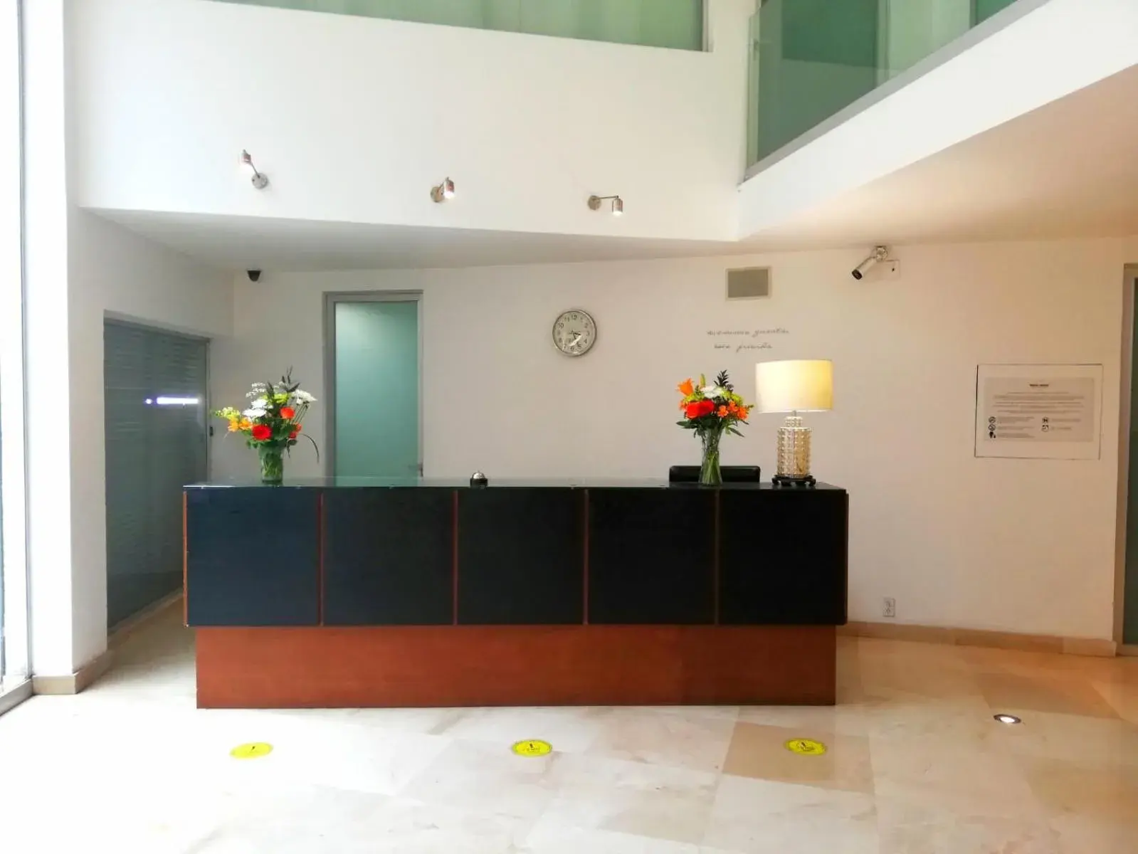 Lobby or reception in Suites Teca Once Lobby or reception in Suites Teca Once