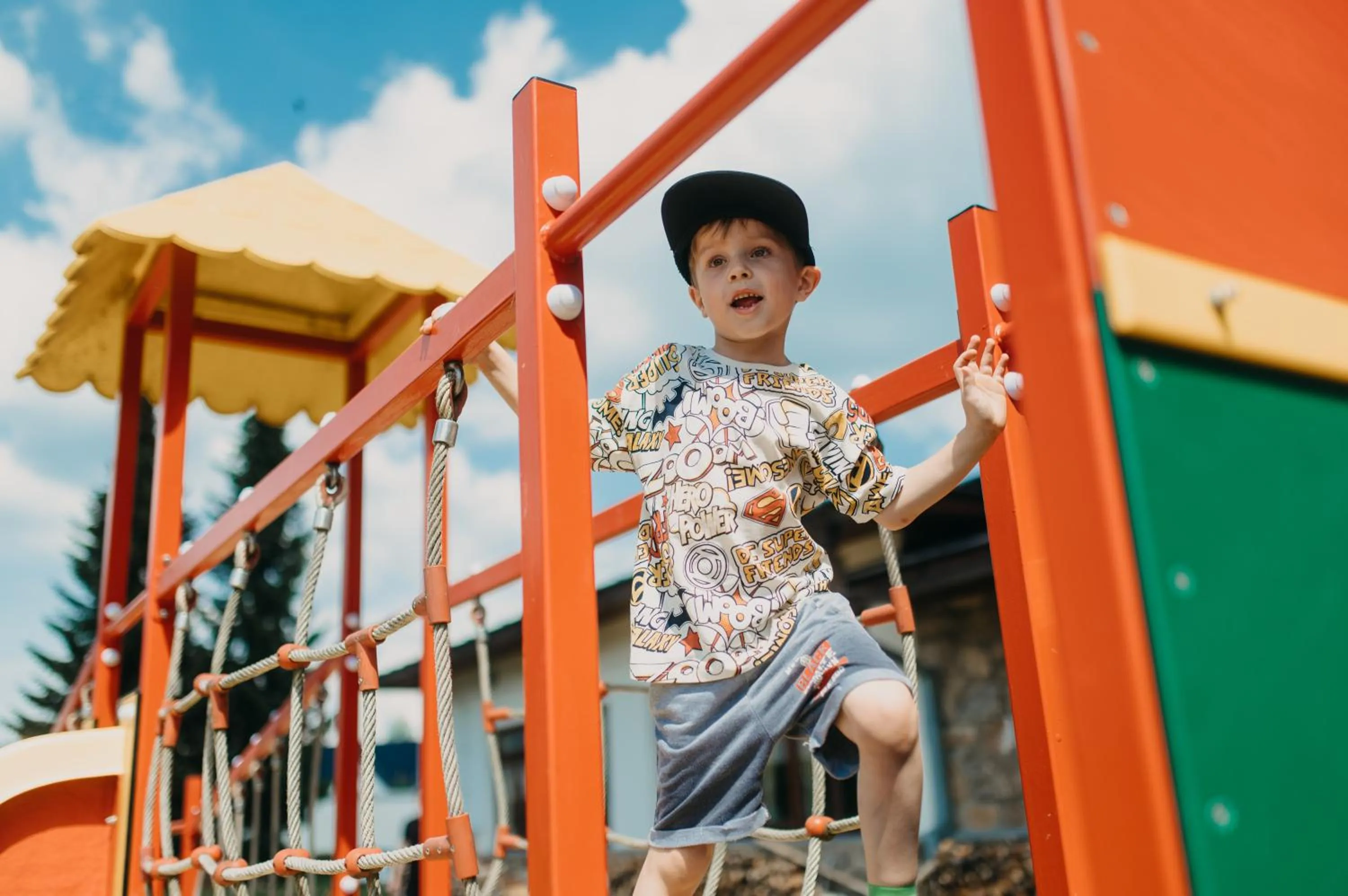 Children play ground in OREA Resort Devět Skal Vysočina