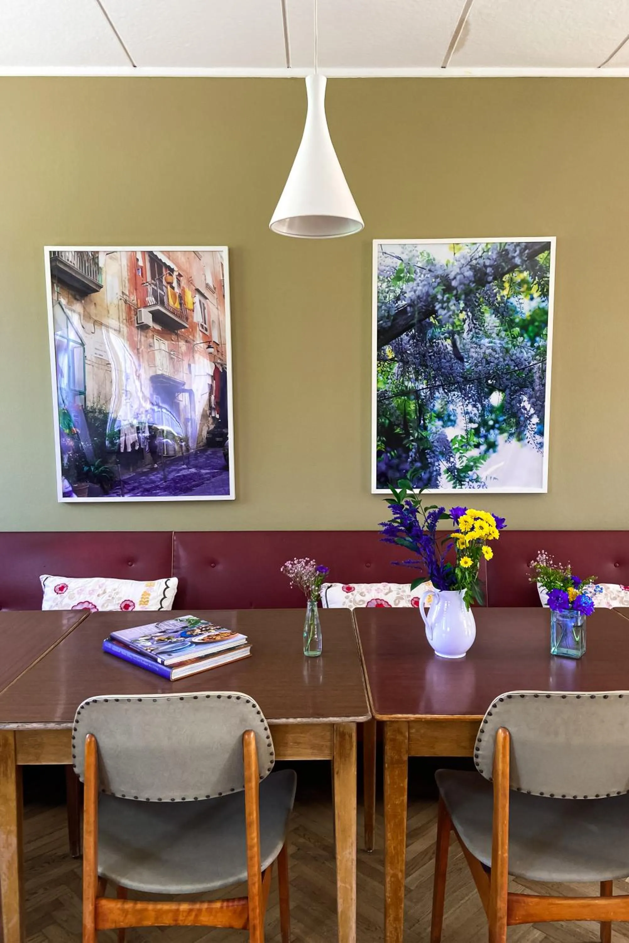 Living room in Gårdens & Apotekarns B&B