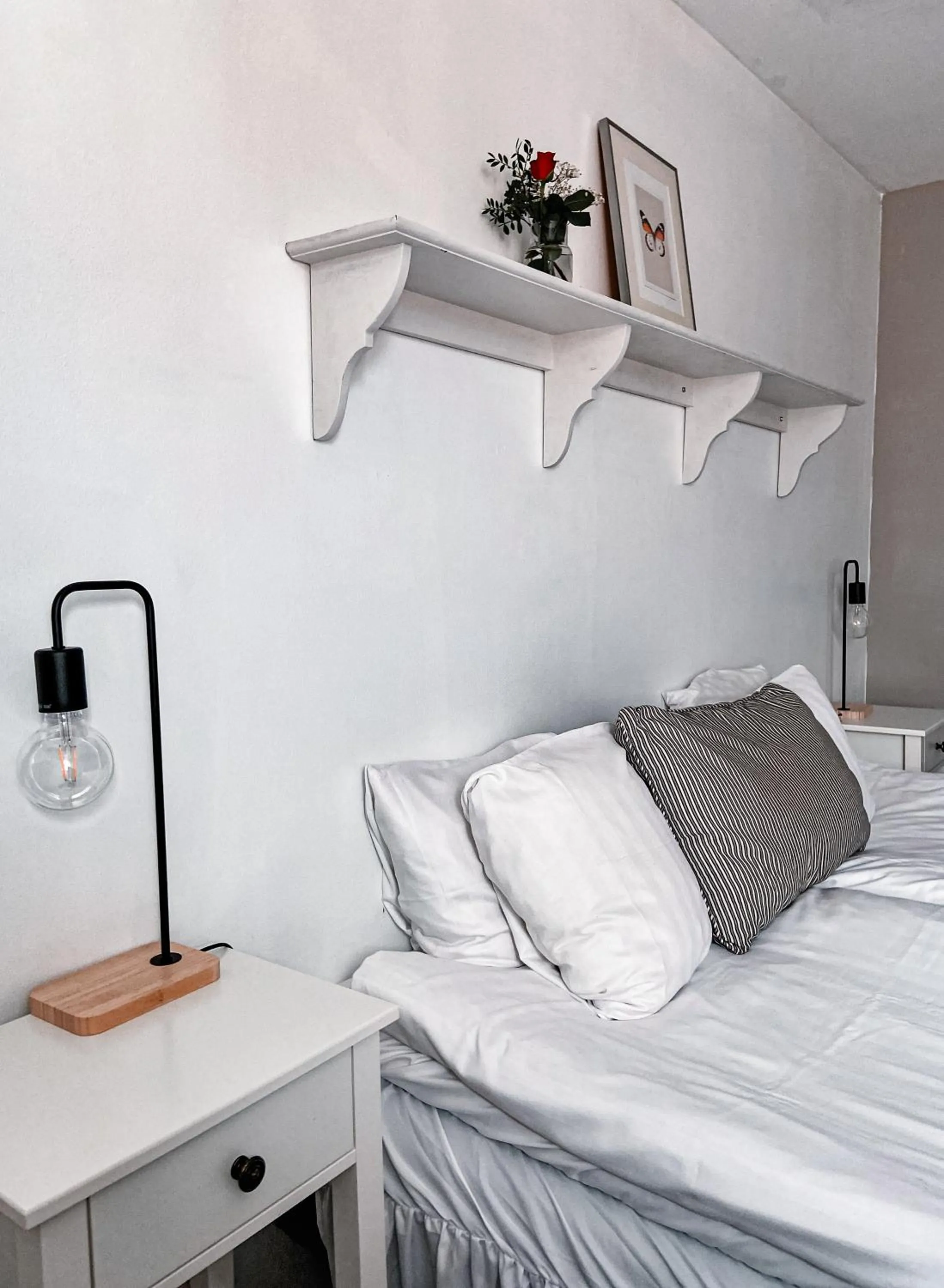 Bedroom in Gårdens & Apotekarns B&B