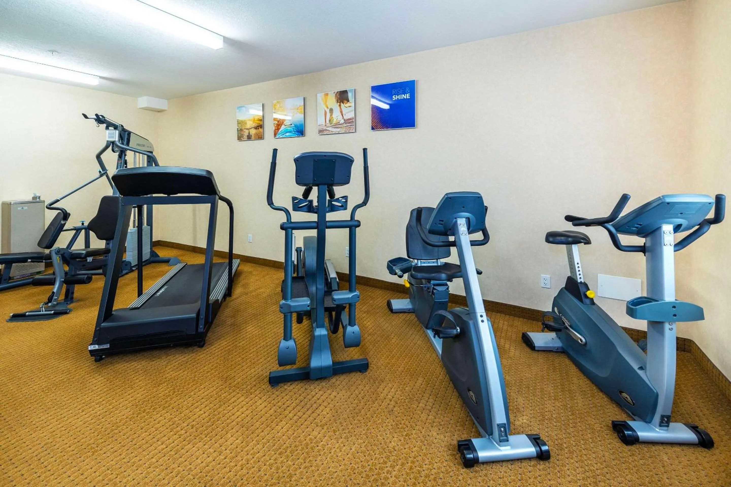 Fitness centre/facilities in Comfort Inn & Suites