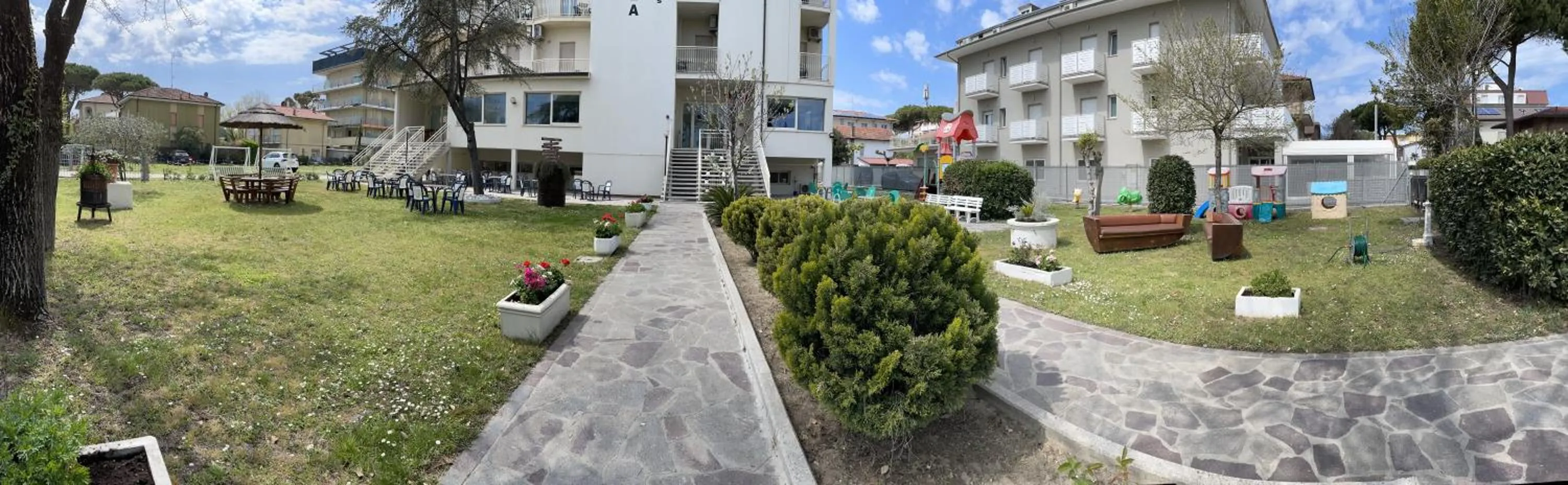 Property building in Hotel Amedea