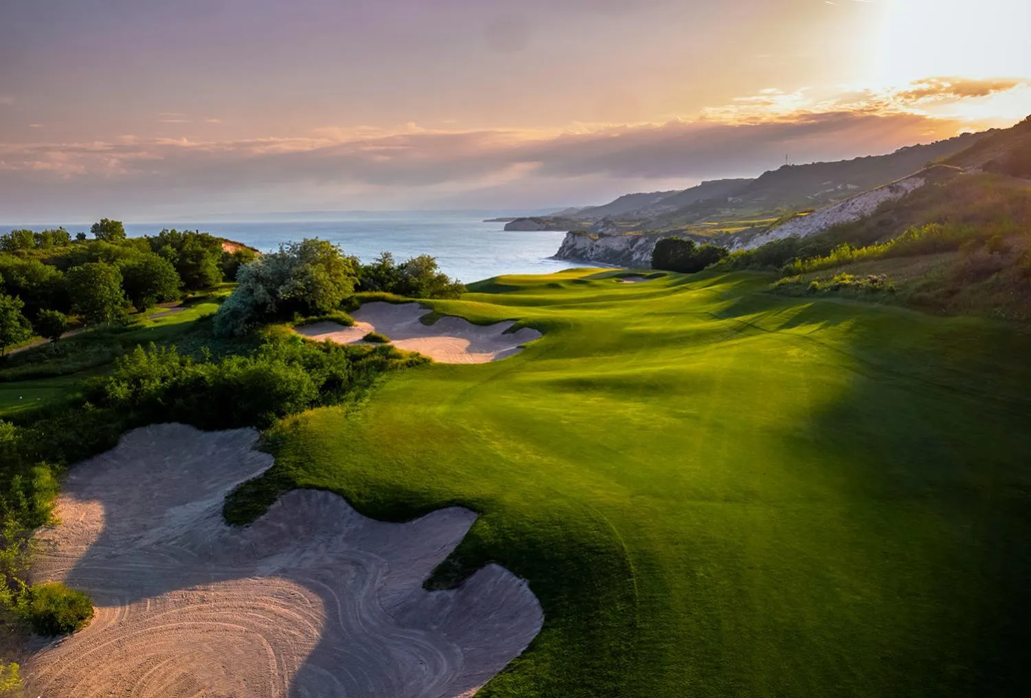 Natural landscape in Thracian Cliffs Golf & Beach Resort