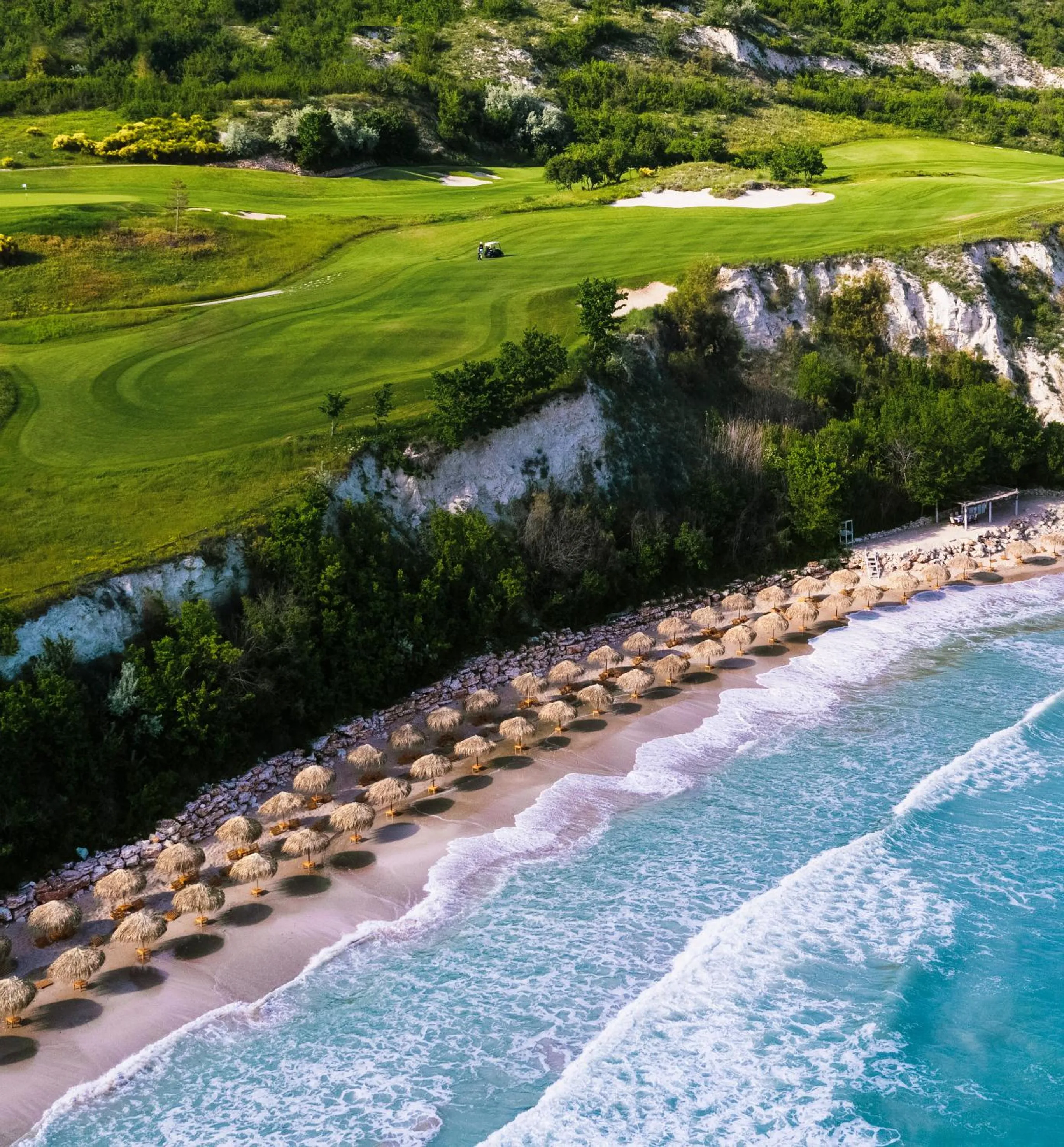 Natural landscape in Thracian Cliffs Golf & Beach Resort