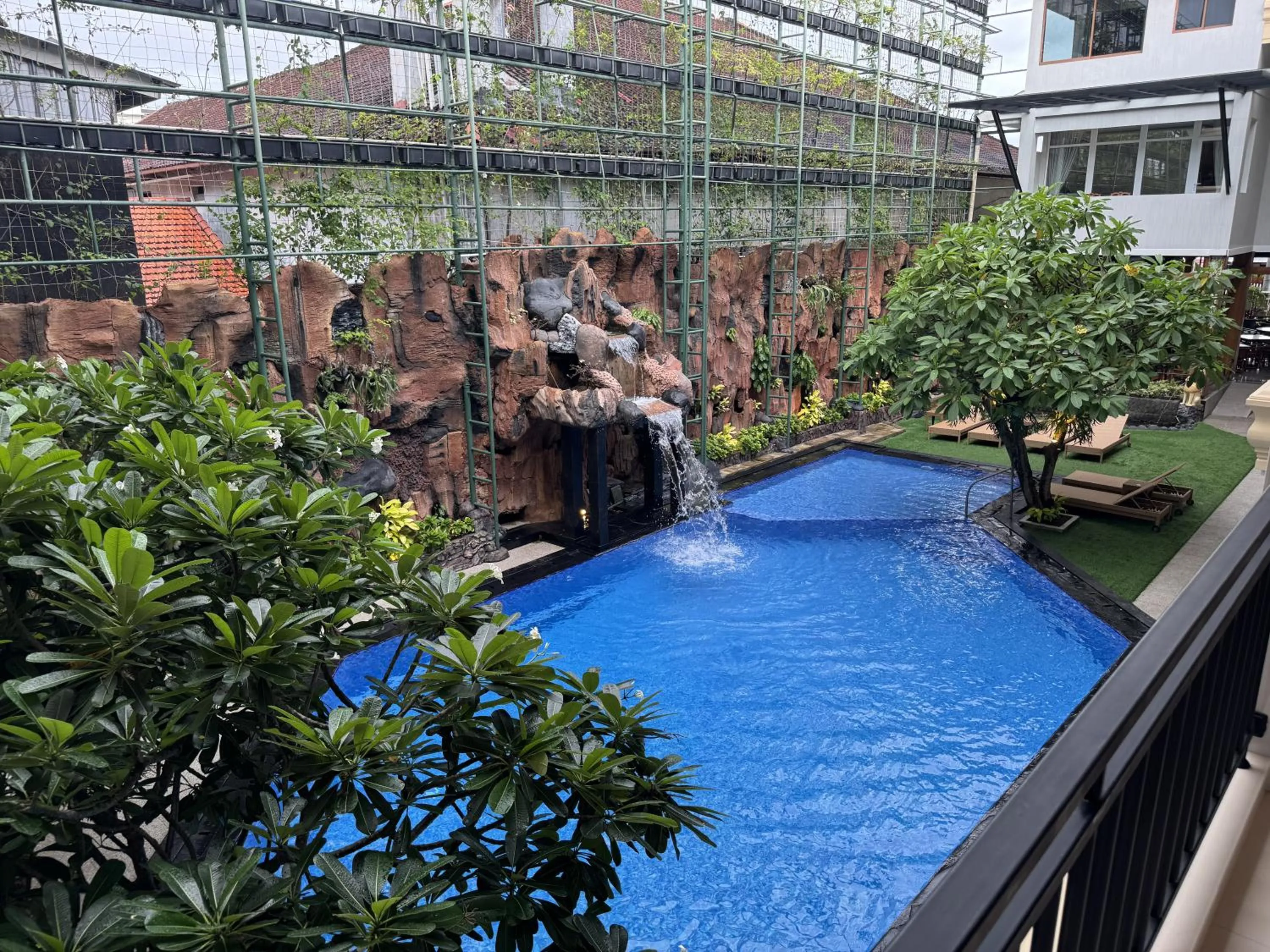 Balcony/Terrace in Green Garden Hotel