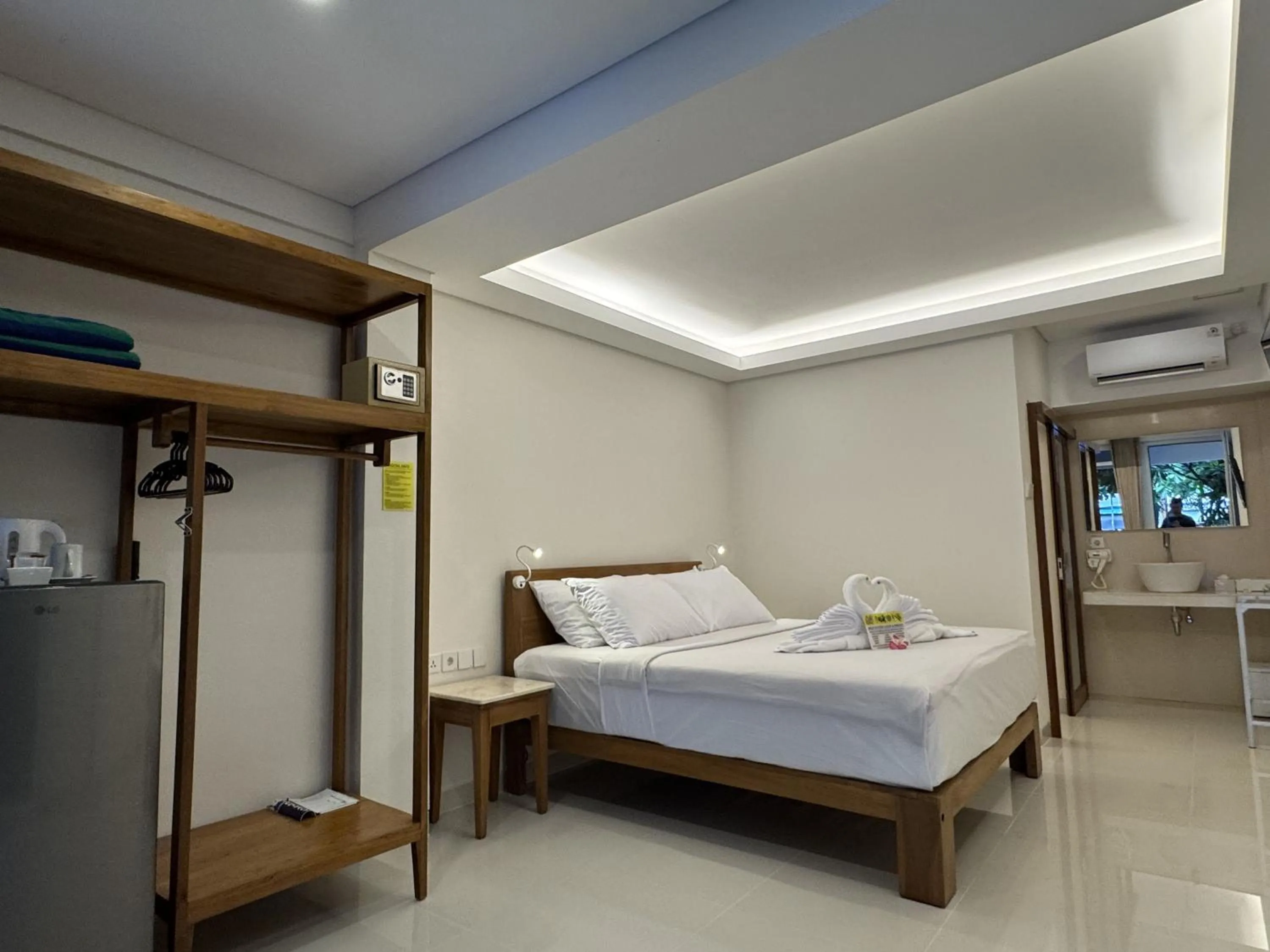 Bed in Green Garden Hotel