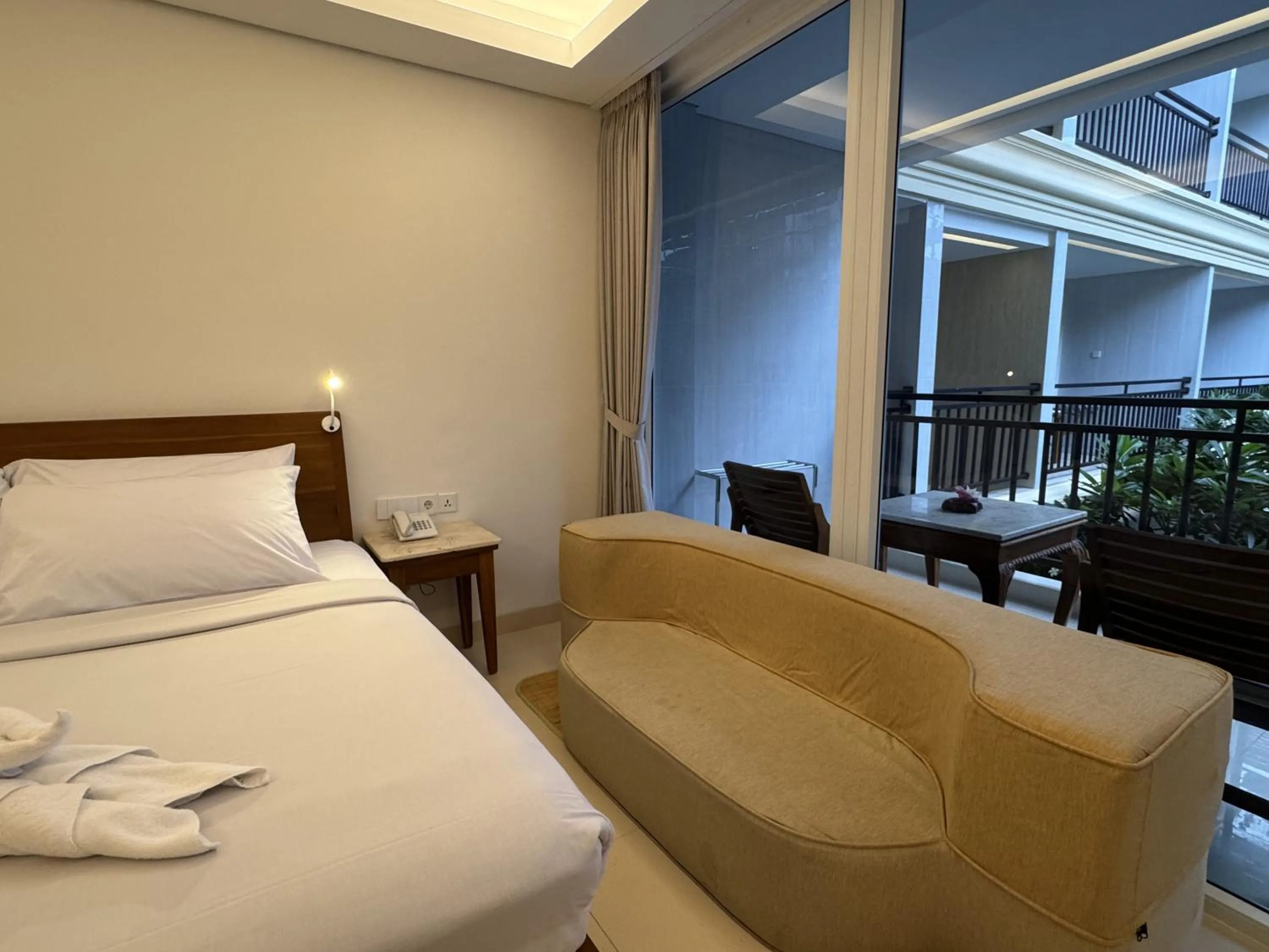 Bed in Green Garden Hotel