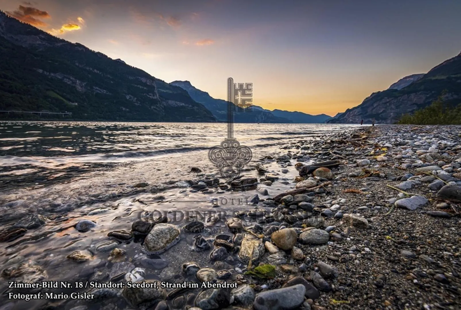 Decorative detail in Hotel Goldener Schlüssel