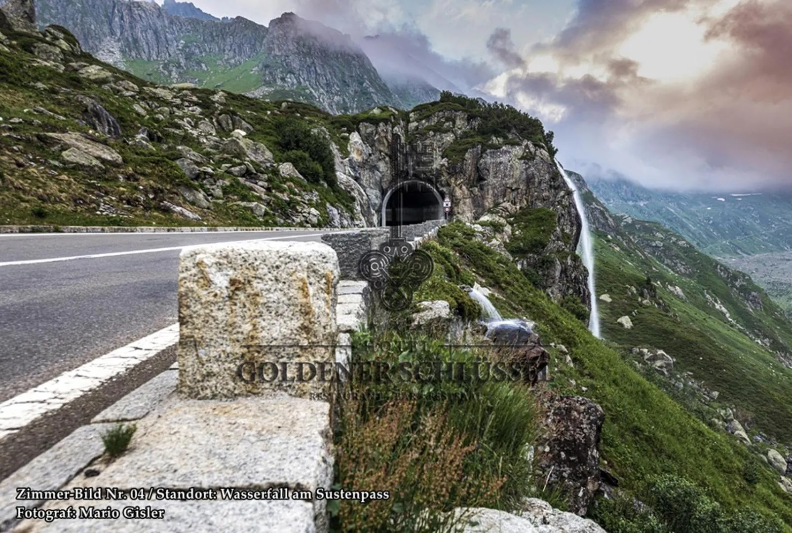 Decorative detail in Hotel Goldener Schlüssel