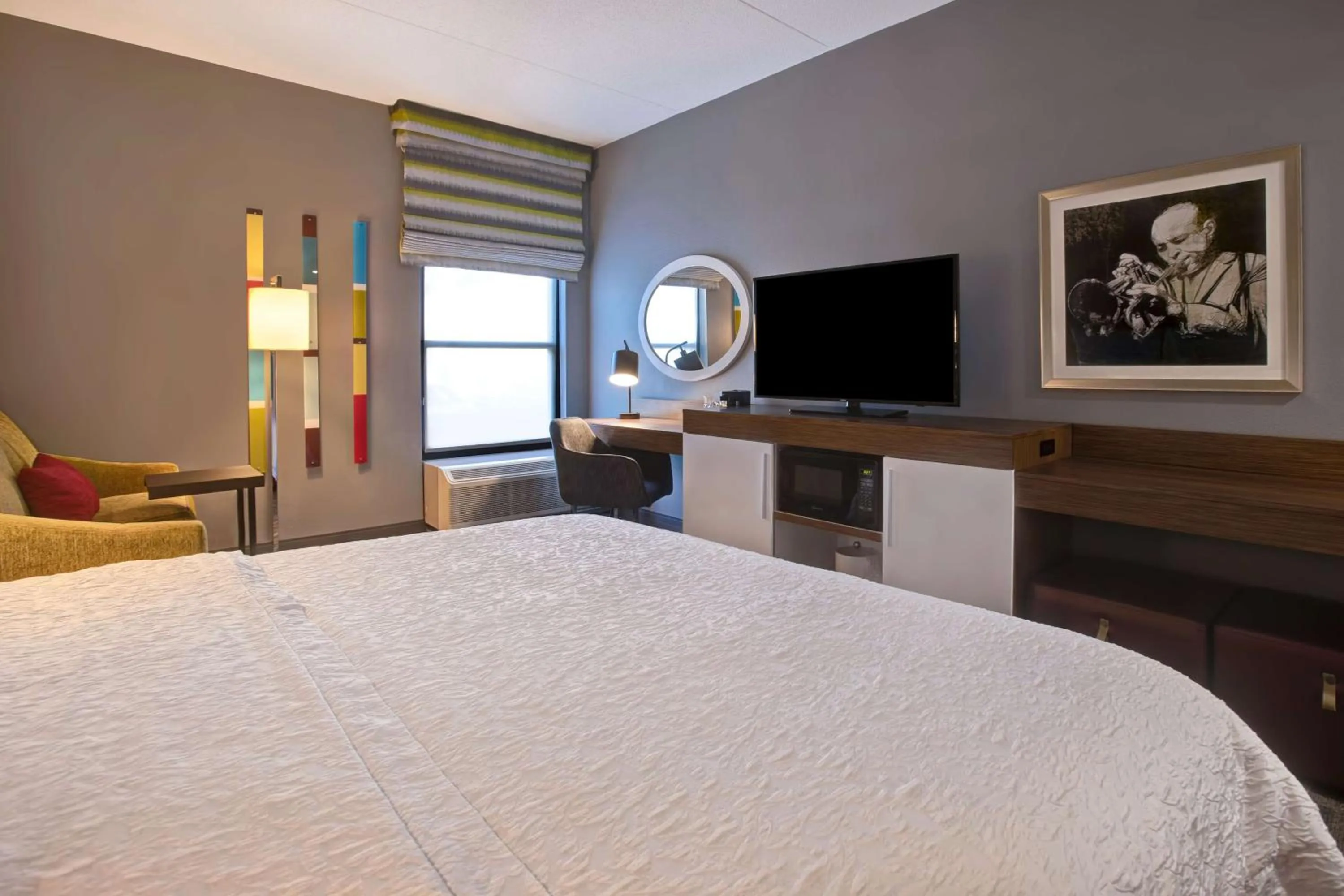 Bed in Hampton Inn Olive Branch