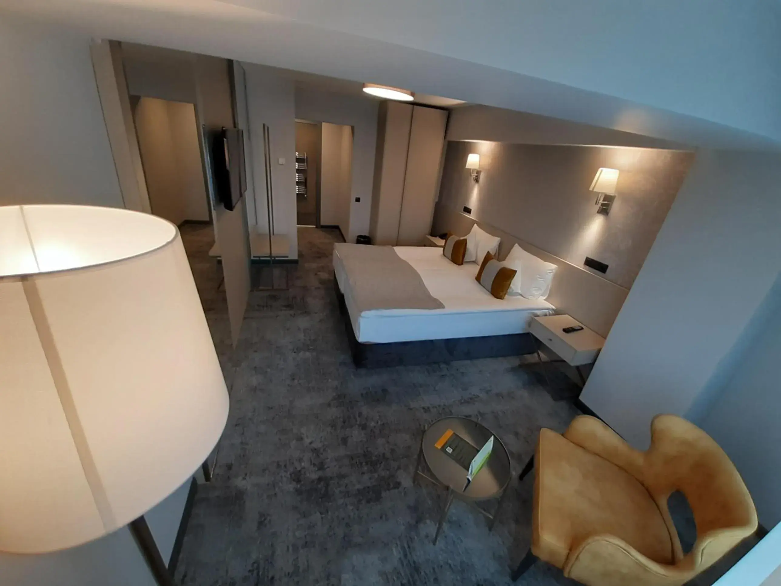 Bed in Hotel Univers Bed in Hotel Univers