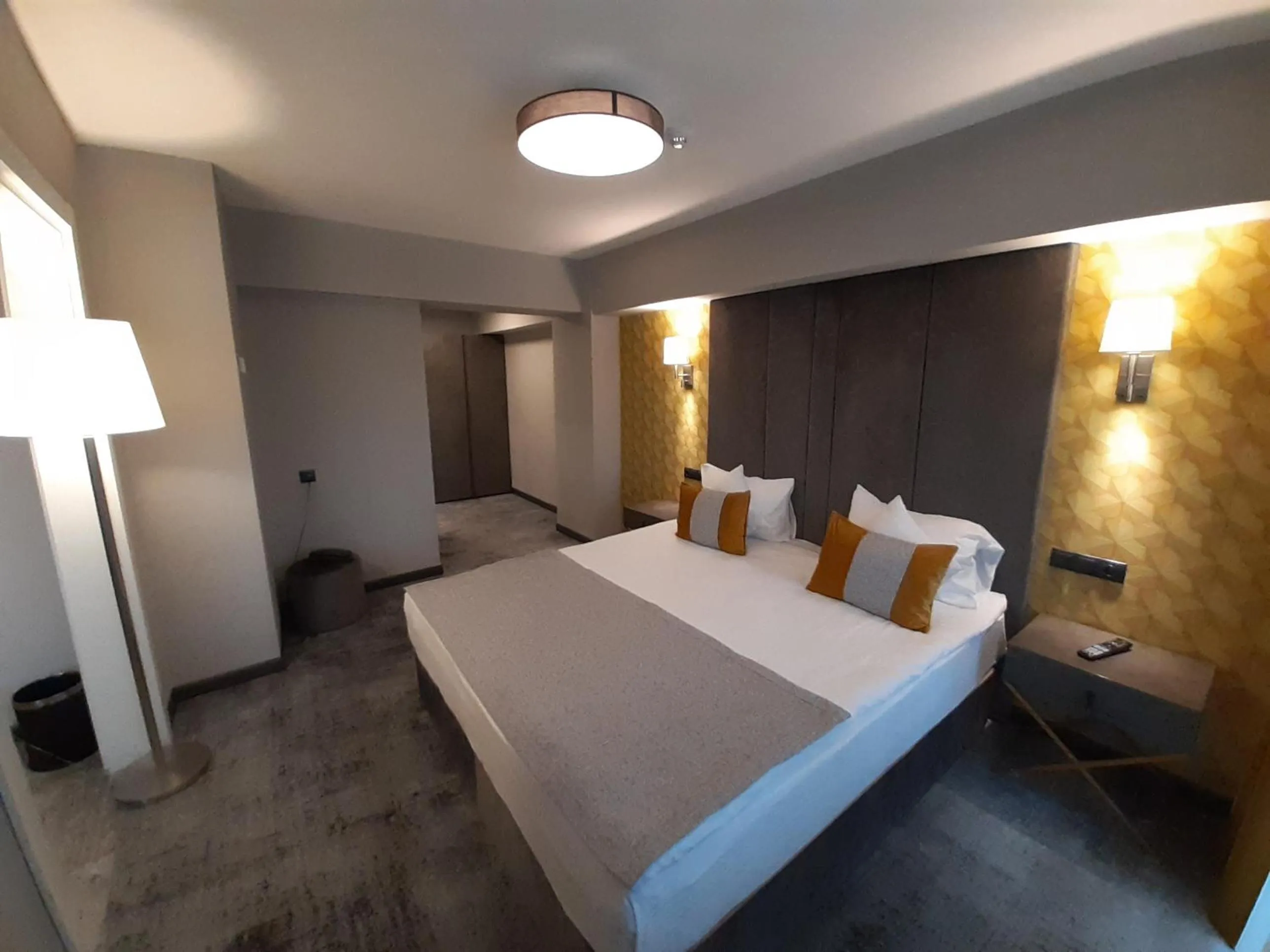 Bed in Hotel Univers