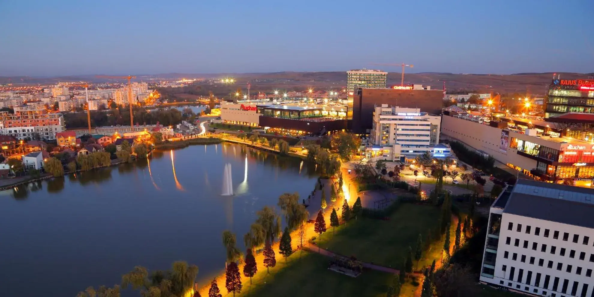 Lake view in Hotel Univers Lake view in Hotel Univers