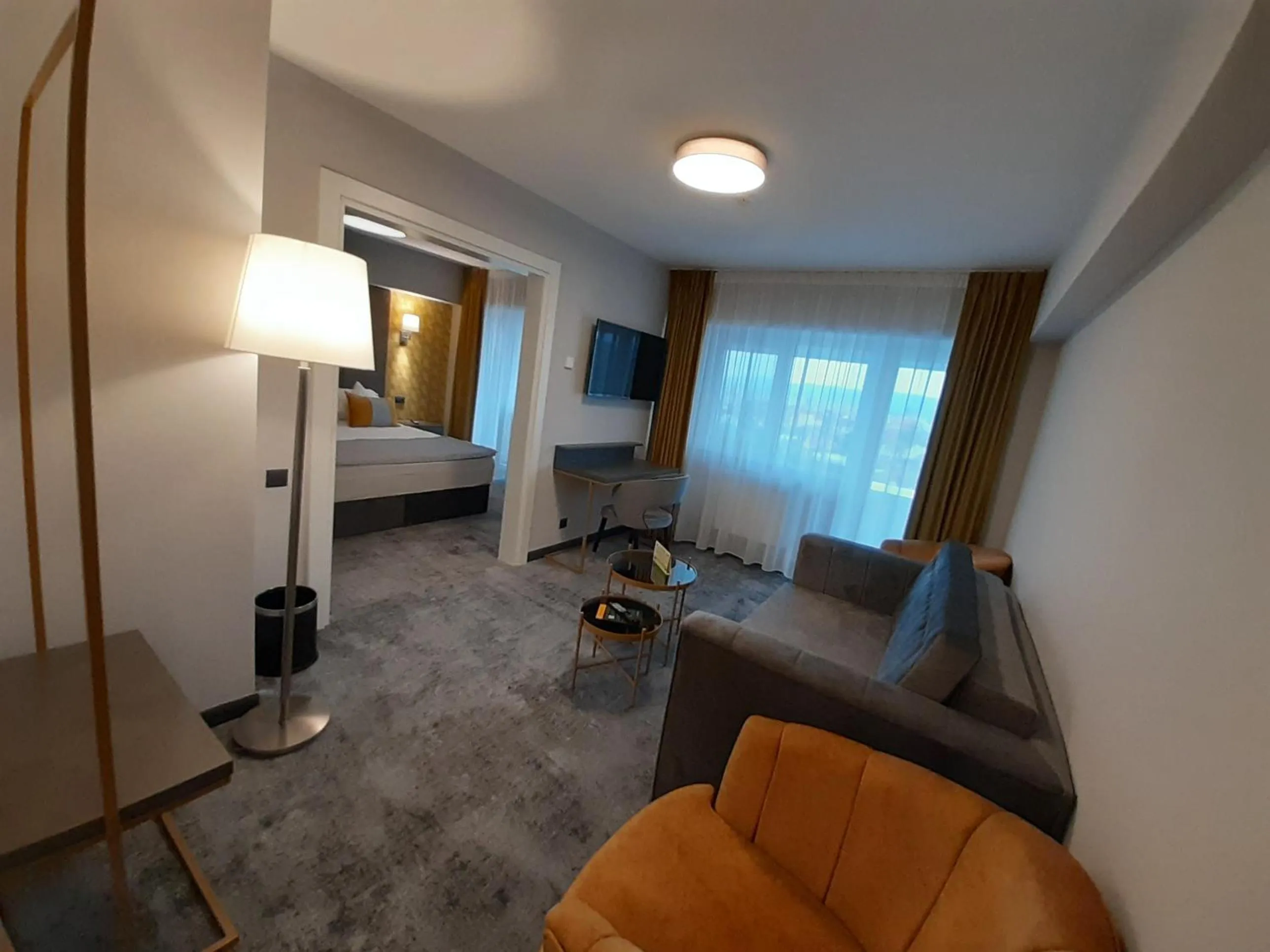 Bed in Hotel Univers