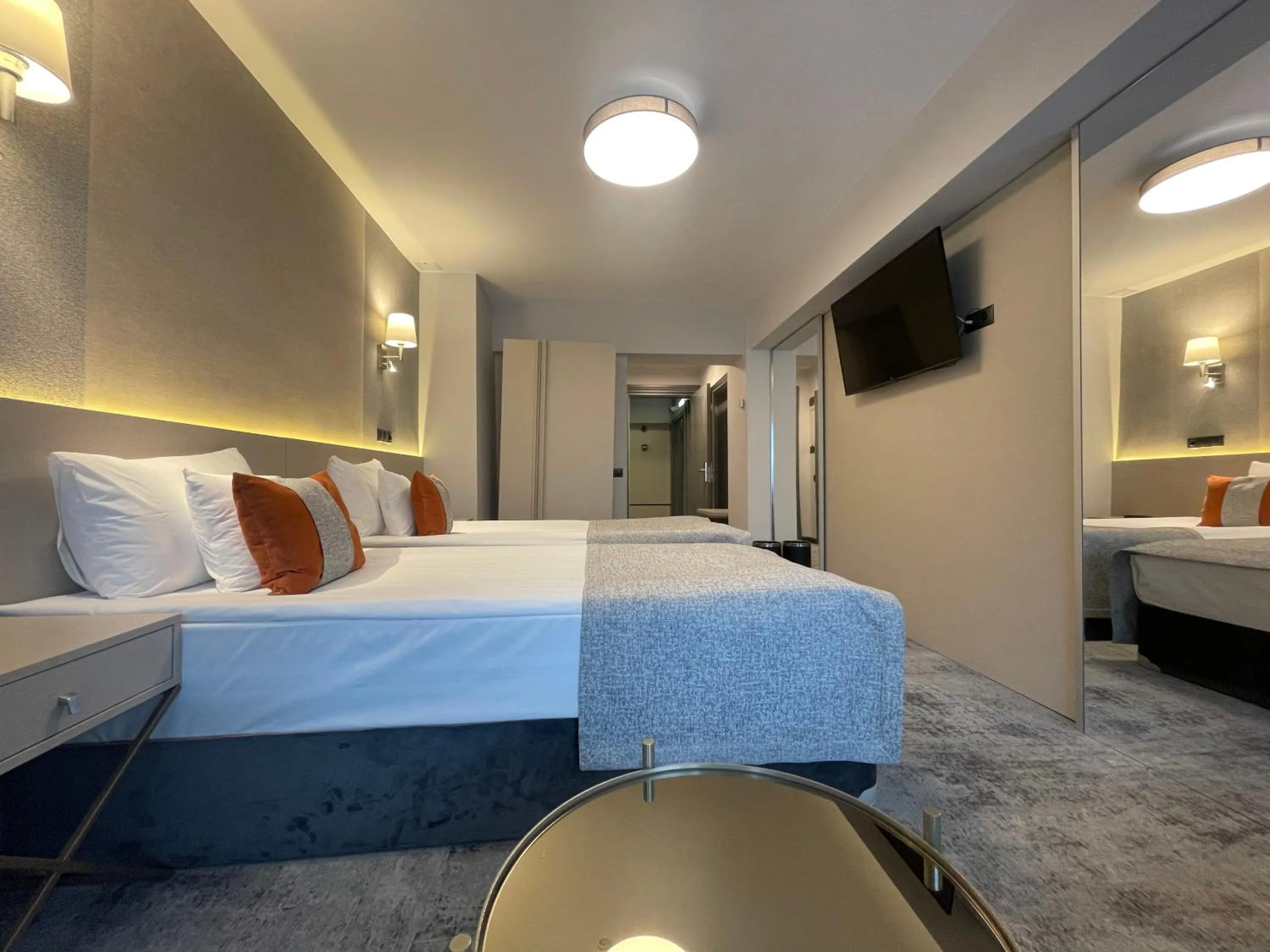 Bed in Hotel Univers