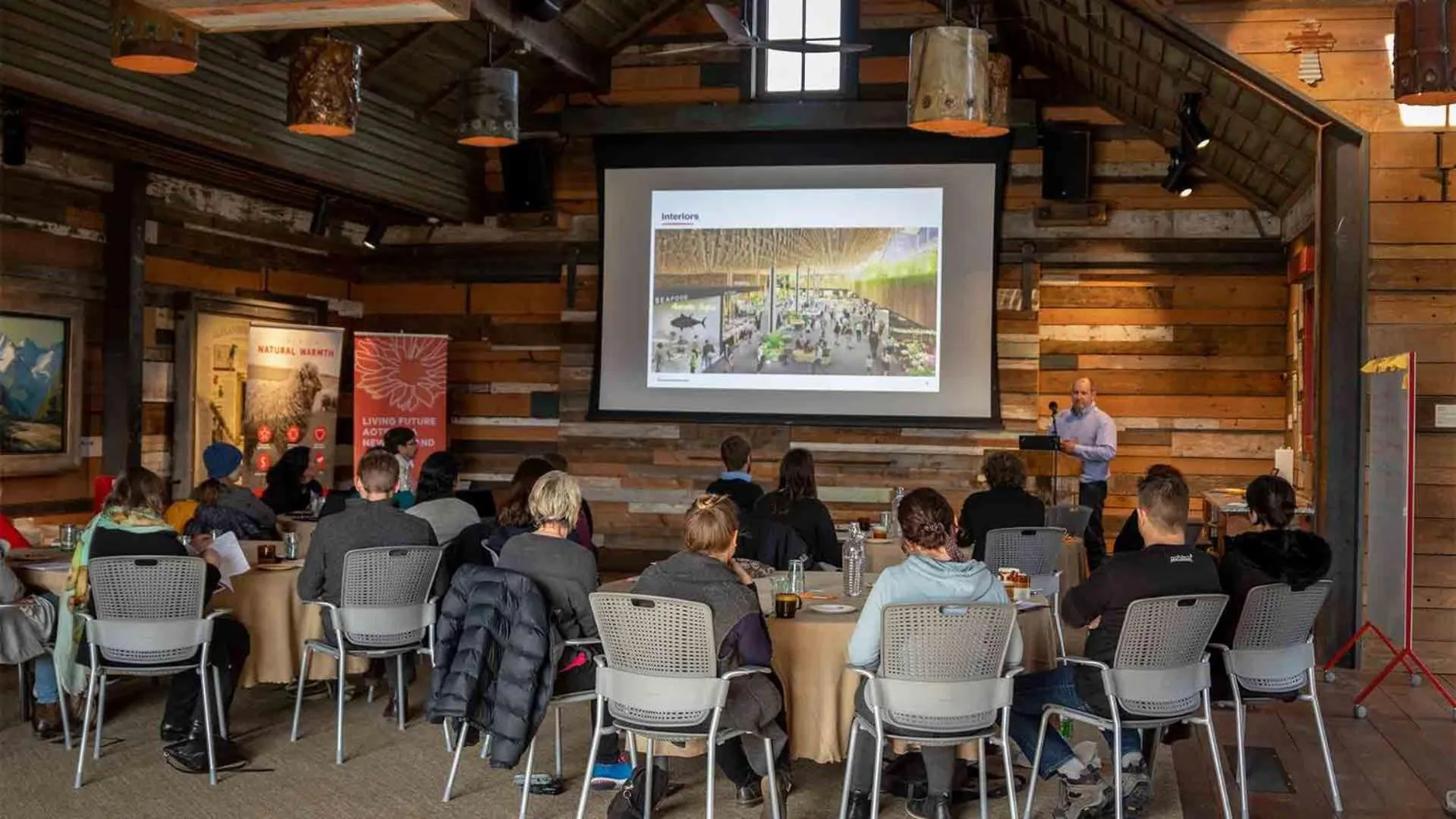 People in Headwaters Glenorchy Eco Lodge