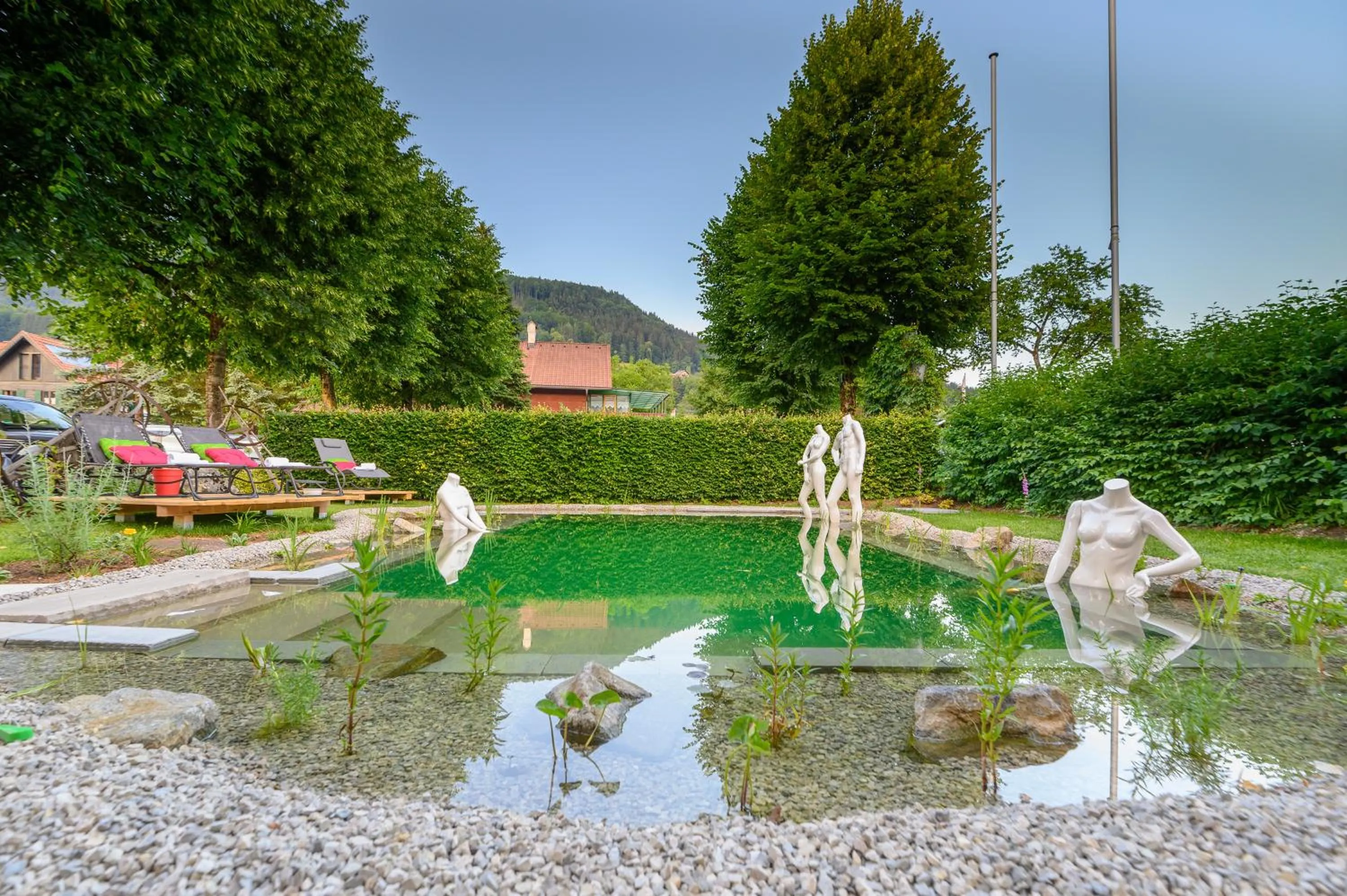 Swimming pool in Hotel Moserwirt