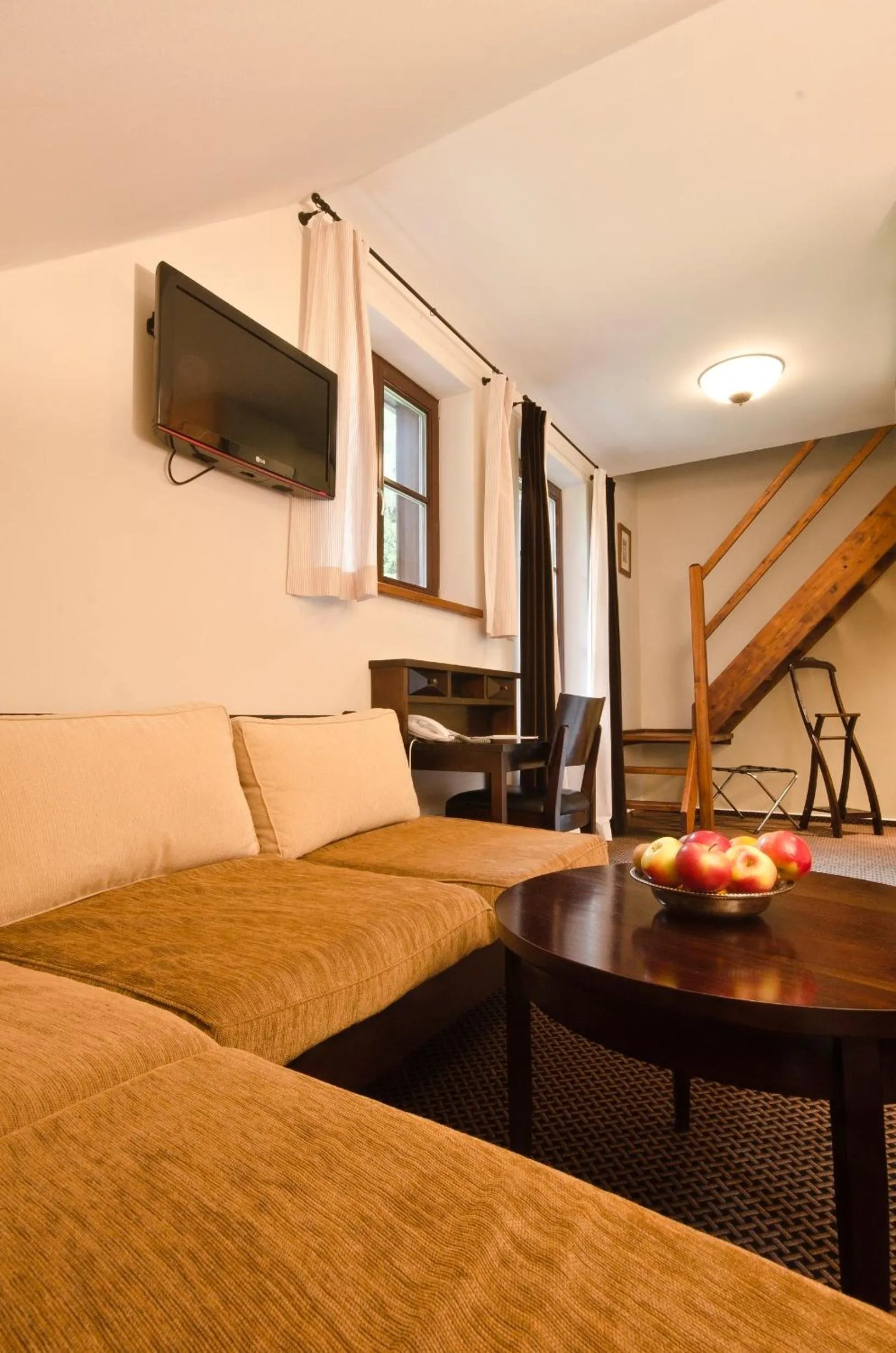 Seating area in Hotel Annín