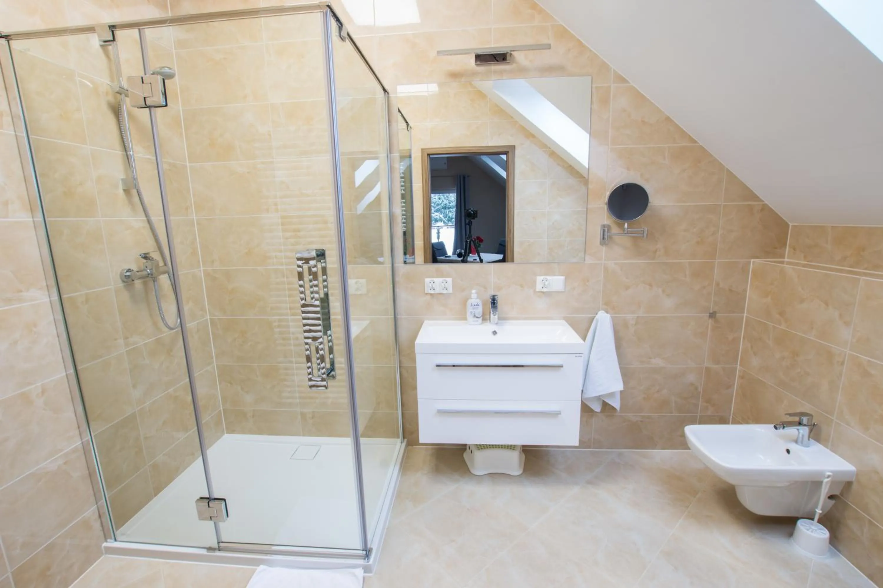 Bathroom in Dwór Skalny Apartamenty, Pokoje i Restauracja Karczma Skalna