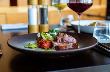 Food close-up in Casa Hotel