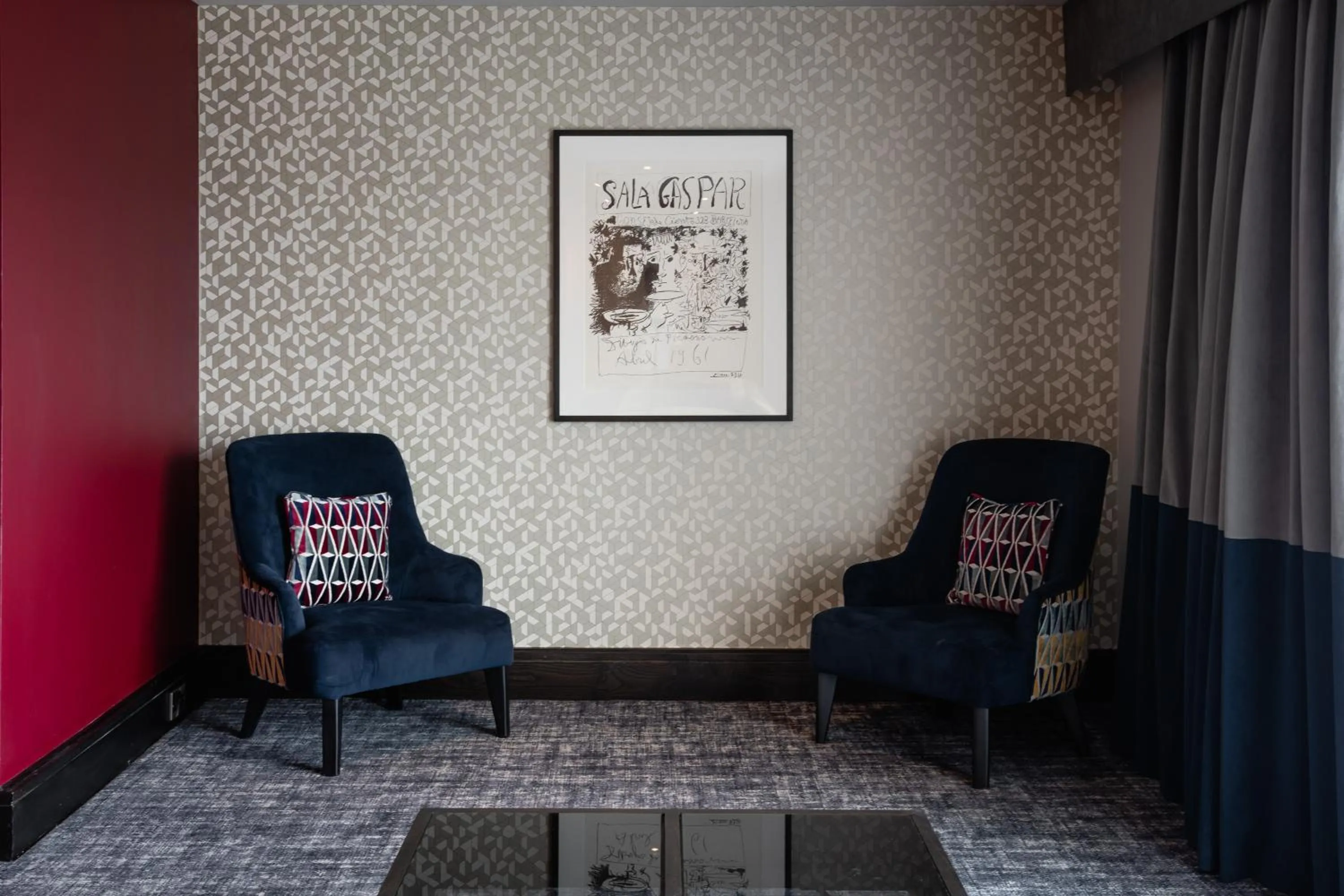 Seating area in Casa Hotel