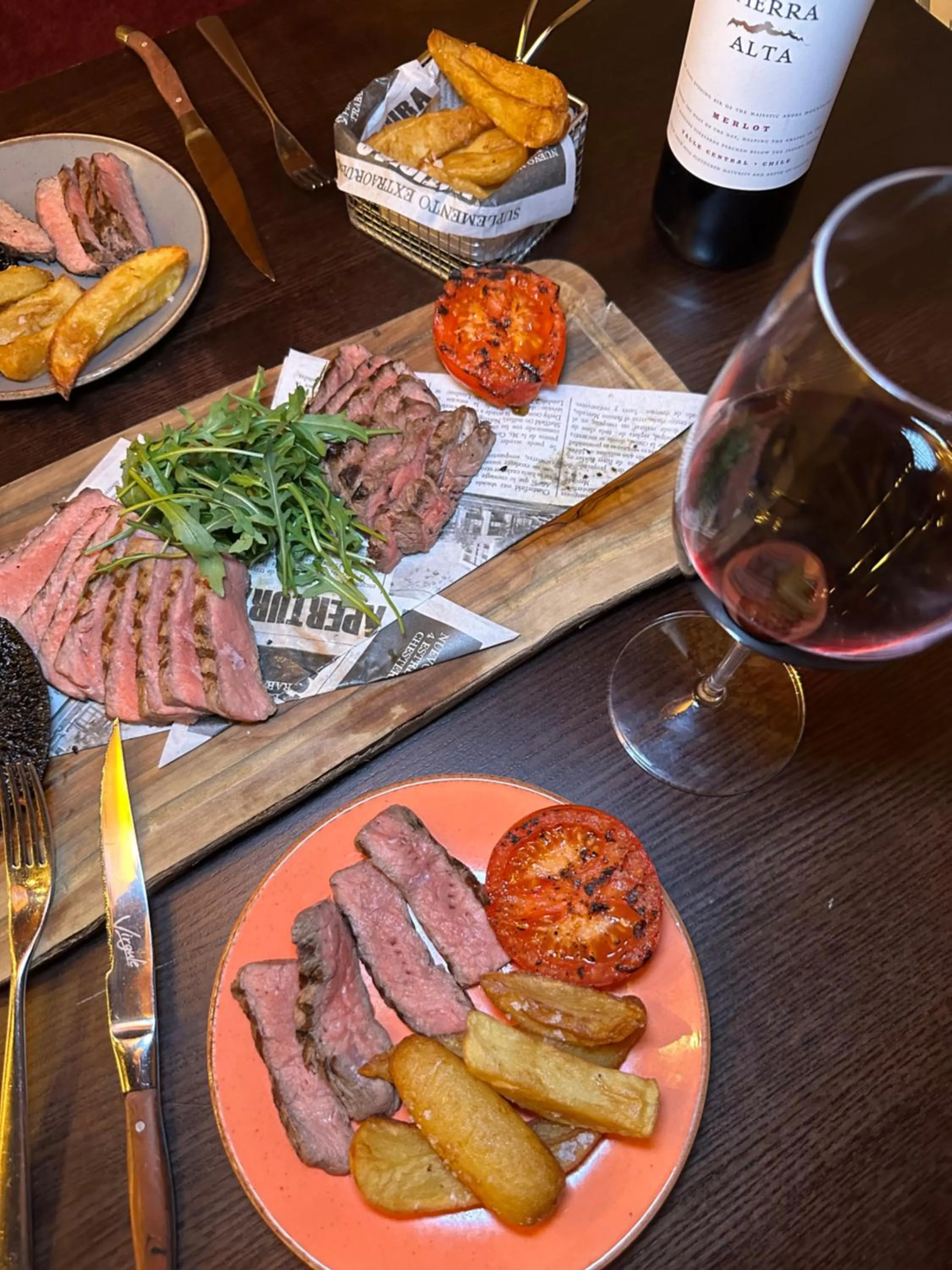 Food close-up in Casa Hotel