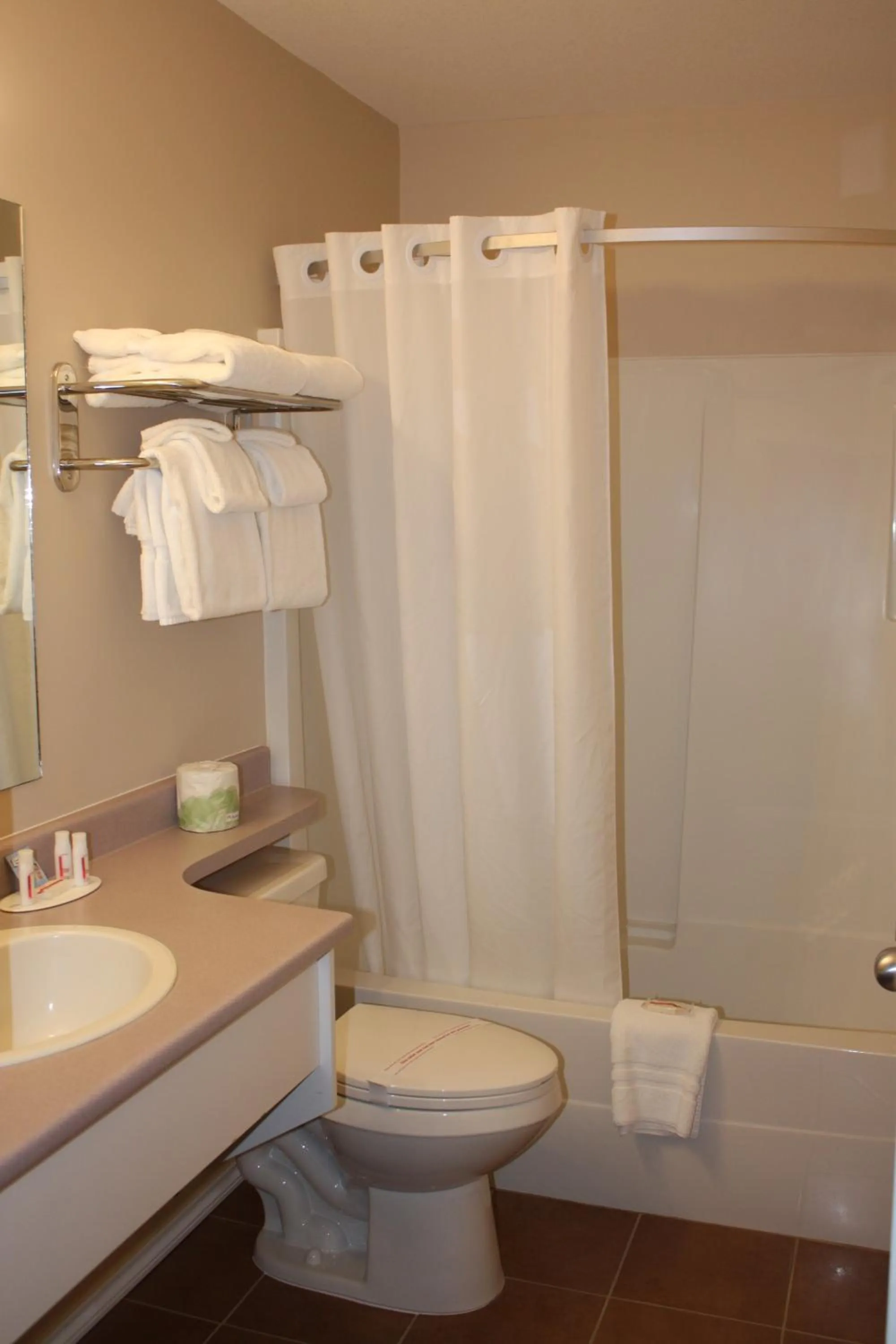 Shower in Sage Inn Merritt BC