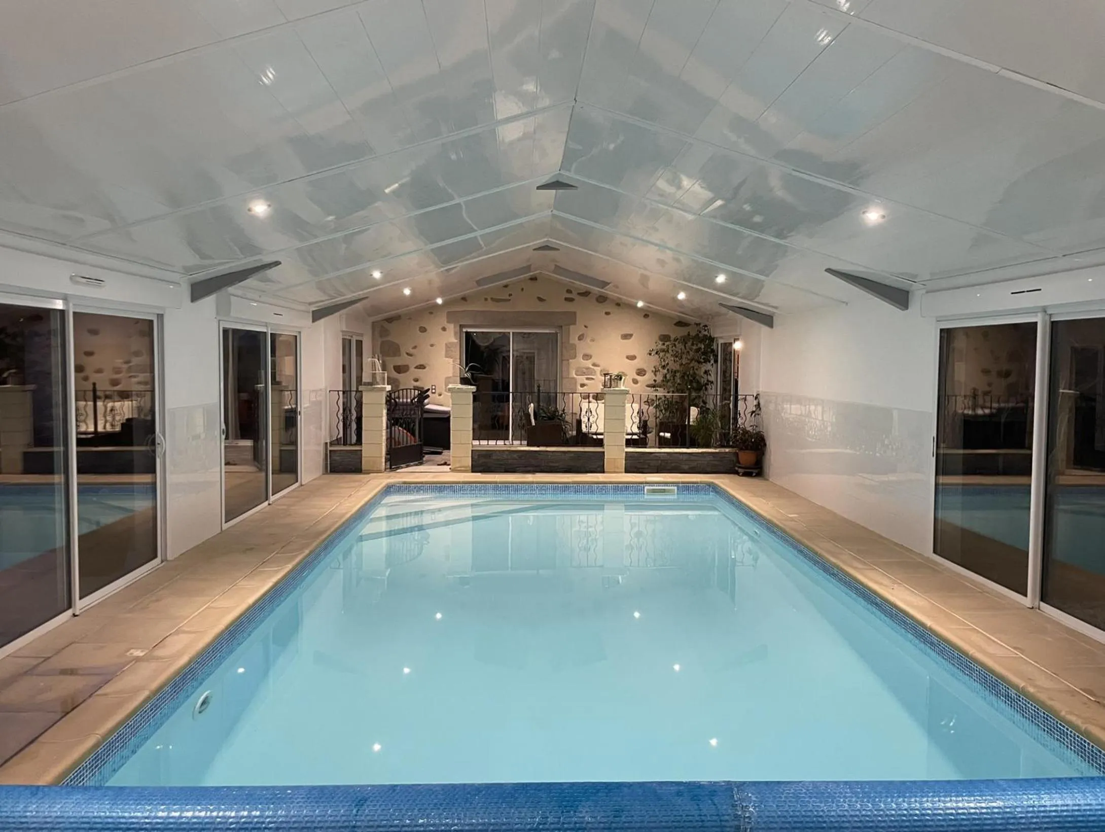 Swimming pool in La Petite Félixière