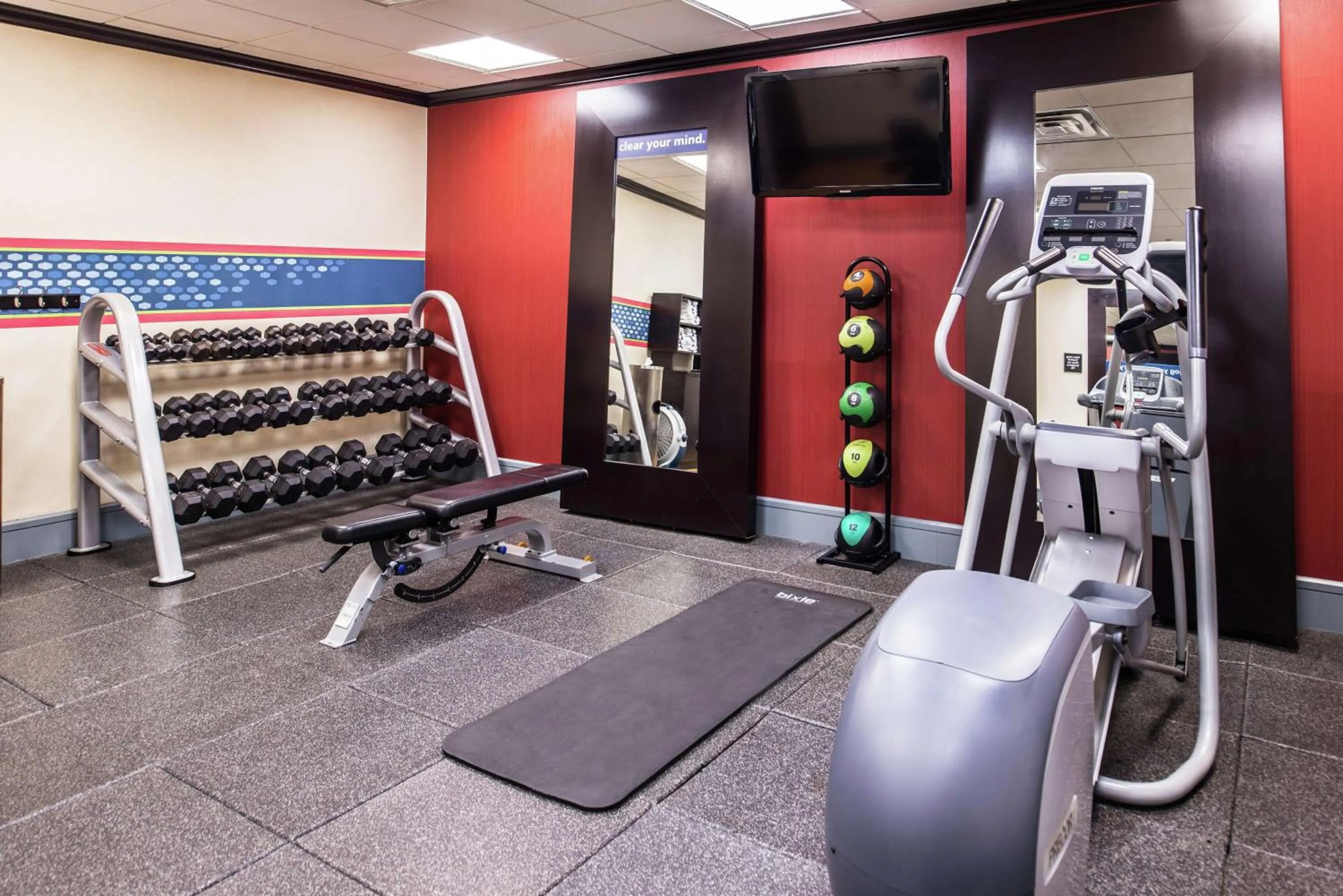 Fitness centre/facilities in Hampton Inn & Suites Big Spring
