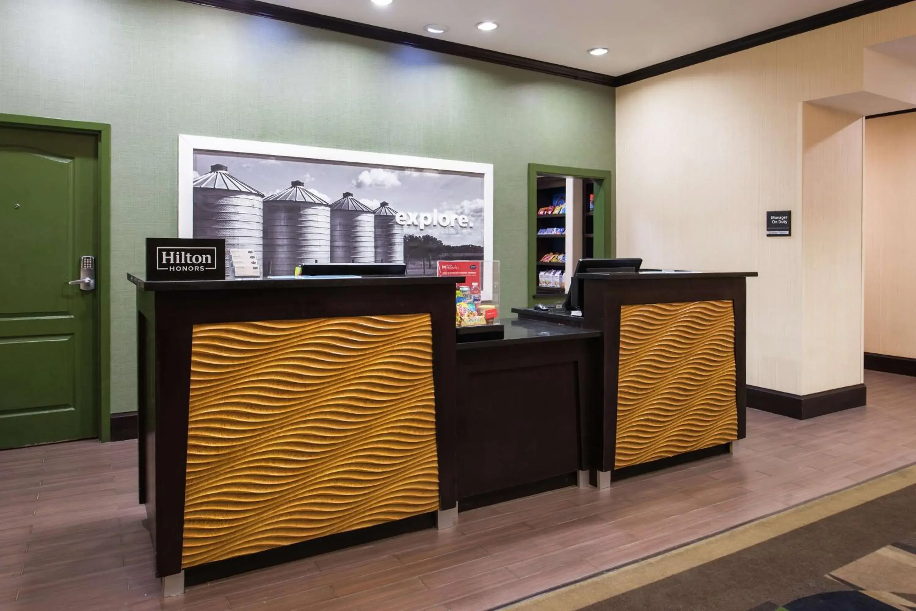 Lobby or reception in Hampton Inn & Suites Big Spring Lobby or reception in Hampton Inn & Suites Big Spring