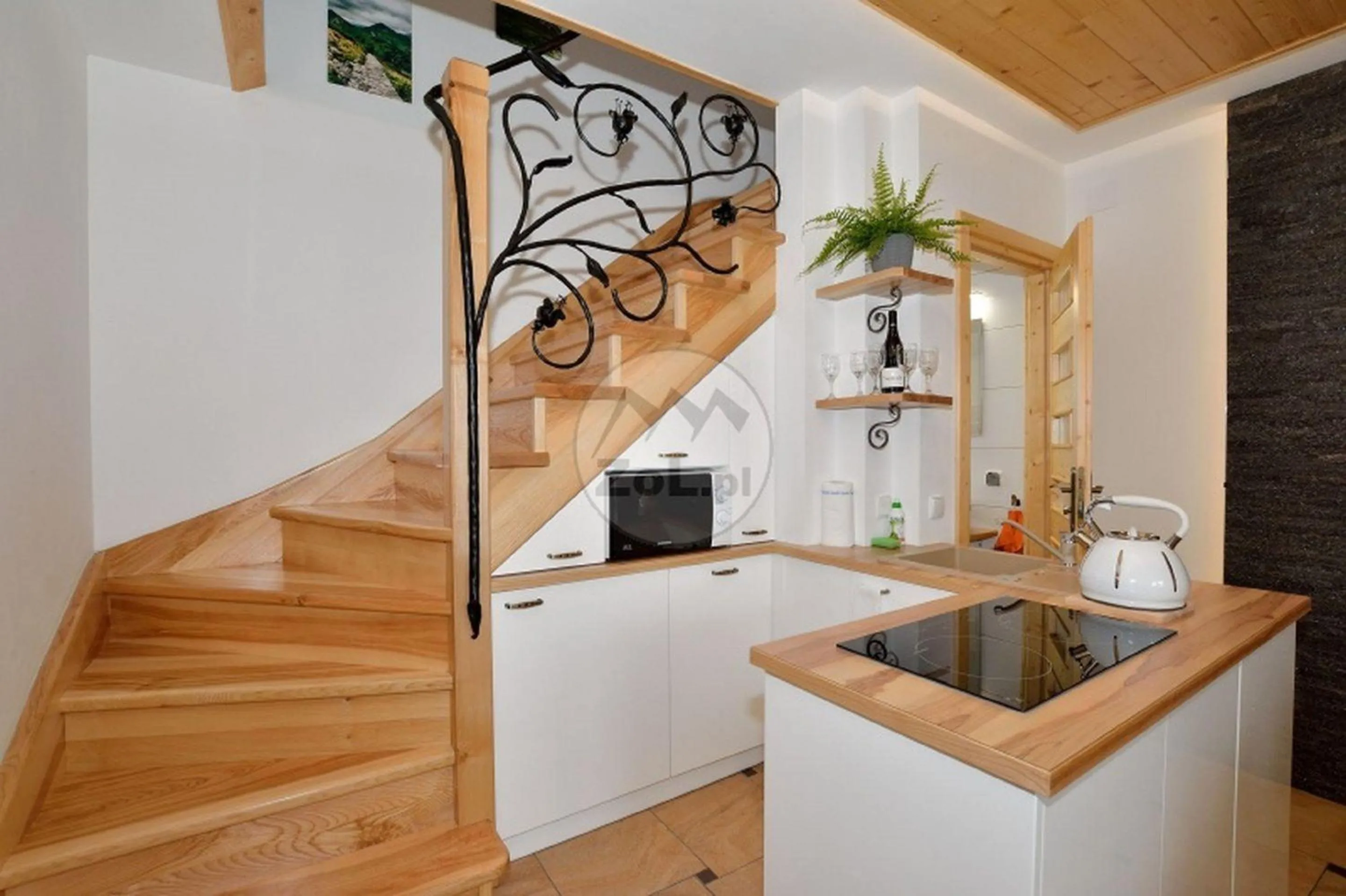 Kitchen or kitchenette in Toporowe Domki w Chochołowskiej