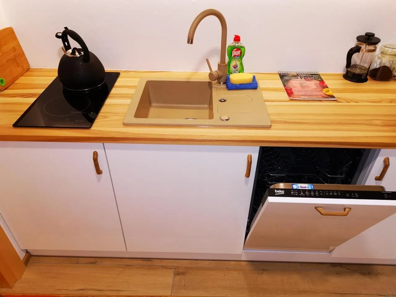 Kitchen or kitchenette in Toporowe Domki w Chochołowskiej