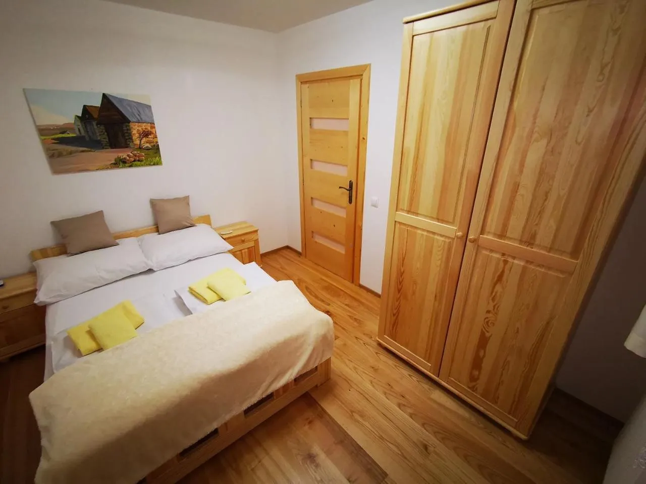 Bedroom, Bed in Toporowe Domki w Chochołowskiej