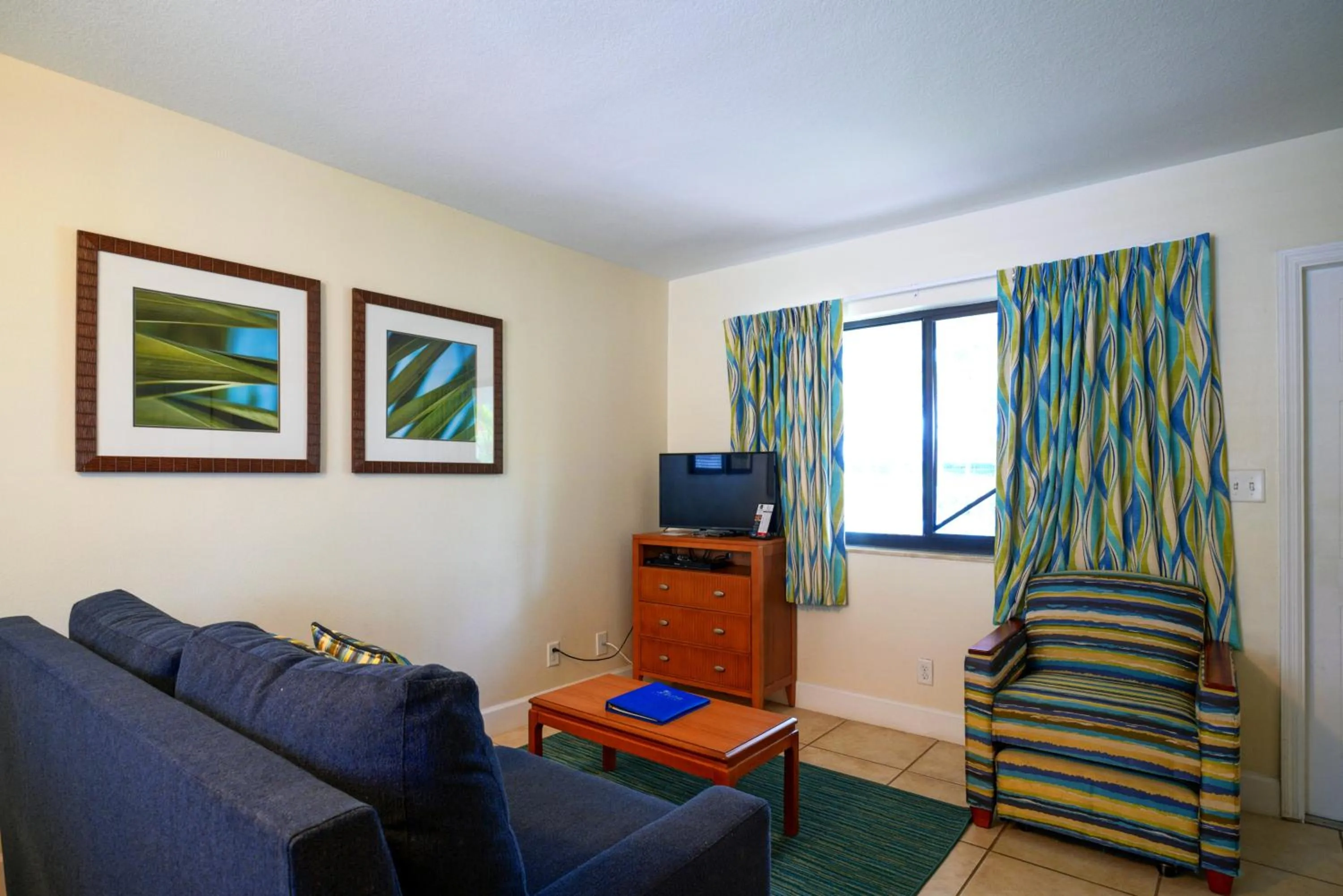 Living room in La Costa Beach Club