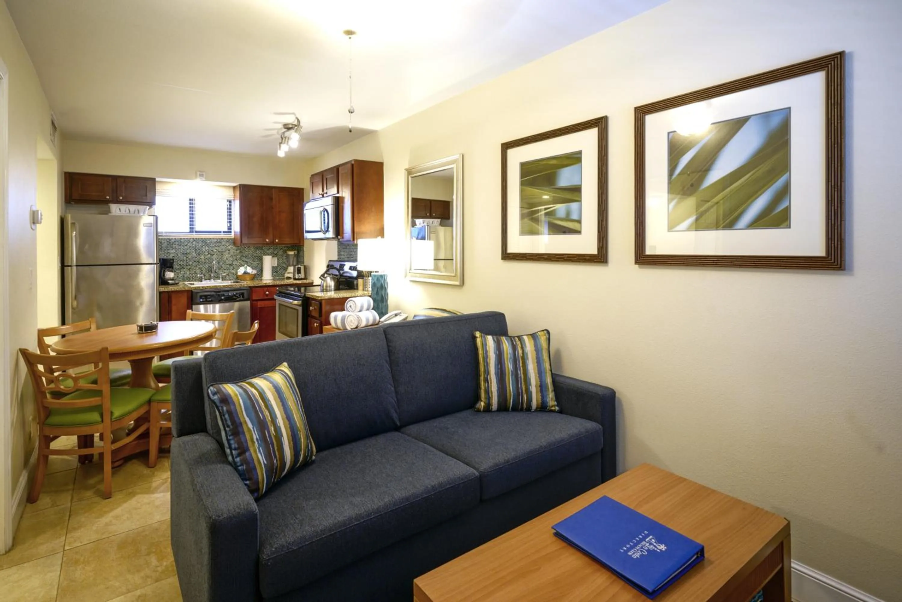 Living room in La Costa Beach Club