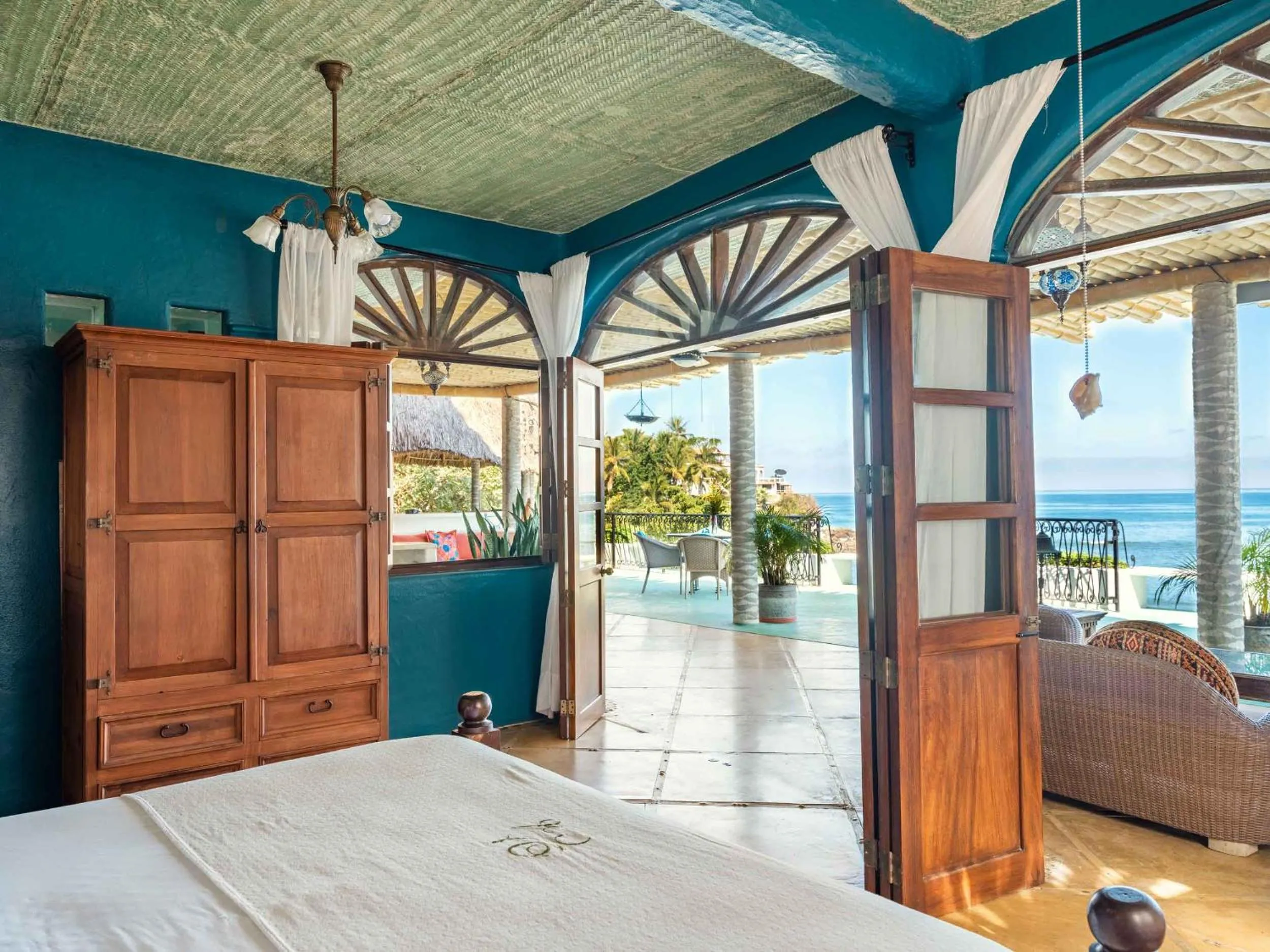 Bed in Villa Amor