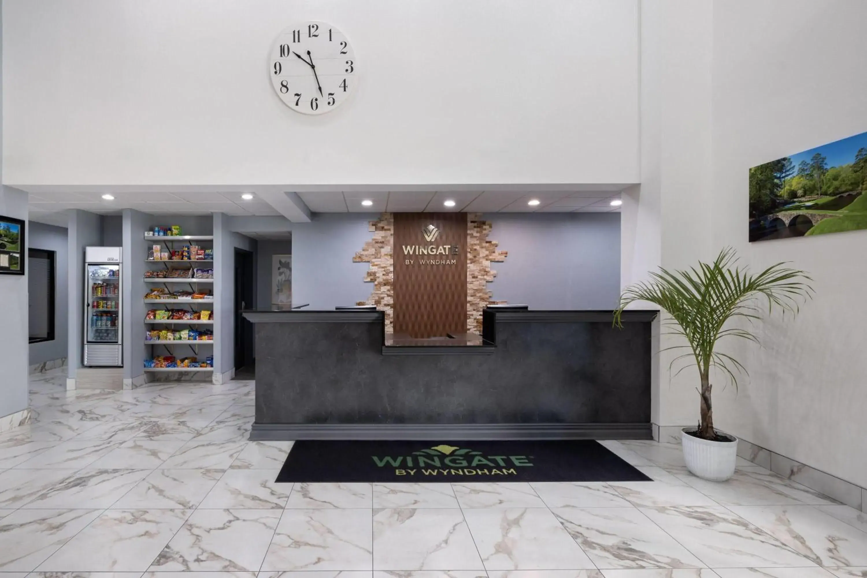 Lobby or reception in Wingate by Wyndham Augusta Fort Eisenhower Lobby or reception in Wingate by Wyndham Augusta Fort Eisenhower