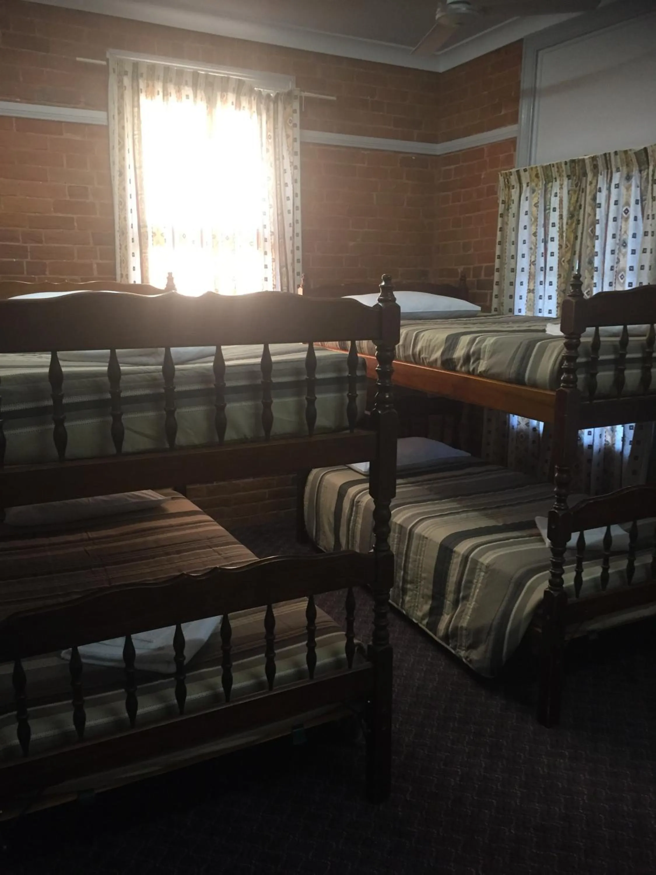 Bed in Heritage Hotel Rockhampton