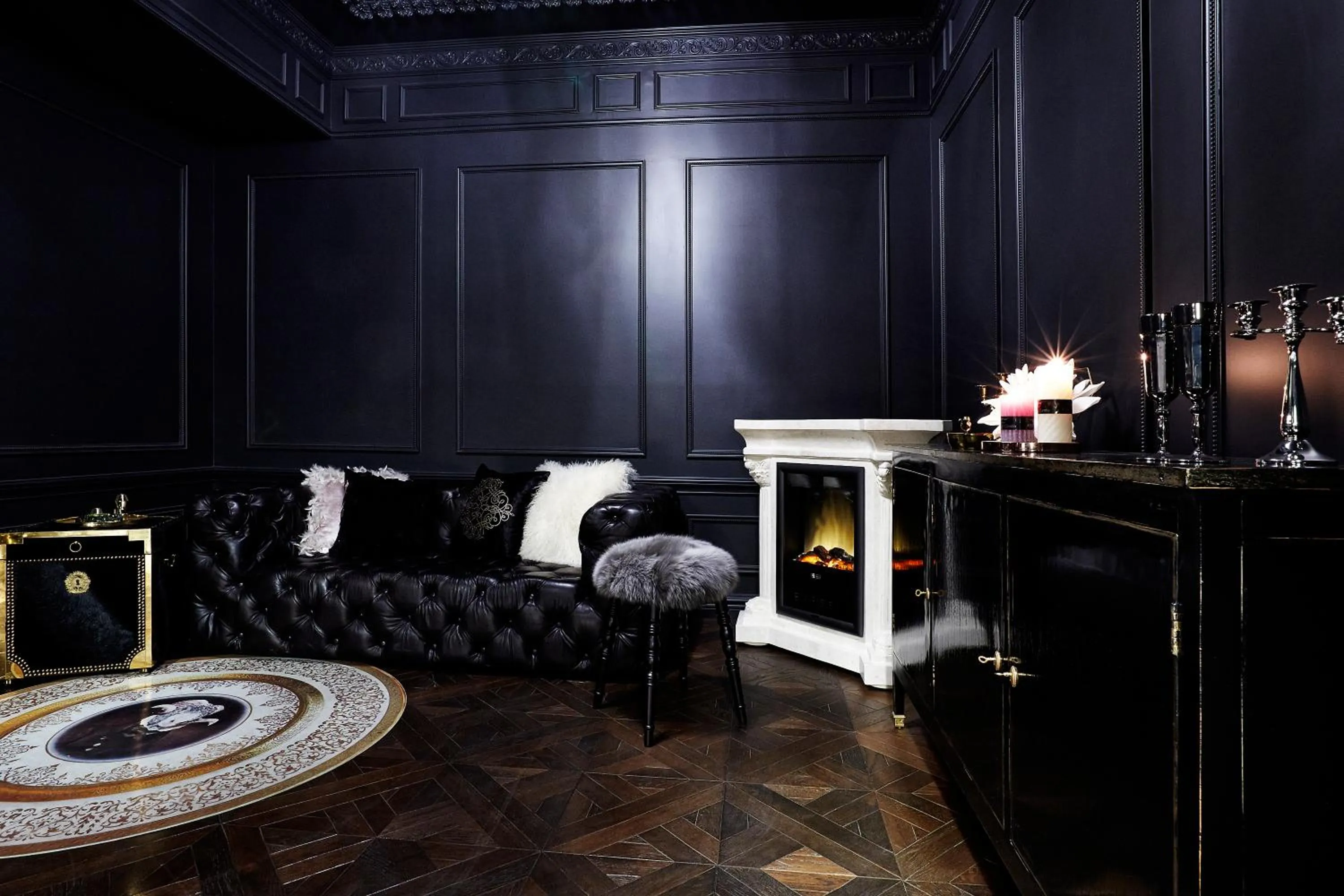 Lobby or reception in Roseto Hotel