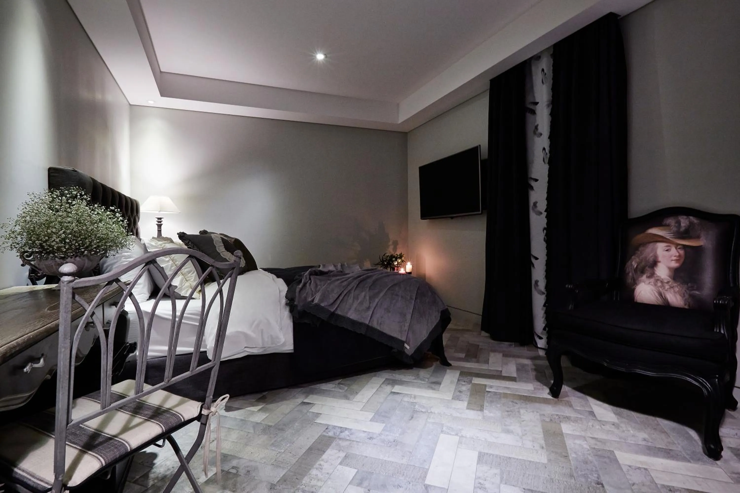 Bedroom in Roseto Hotel