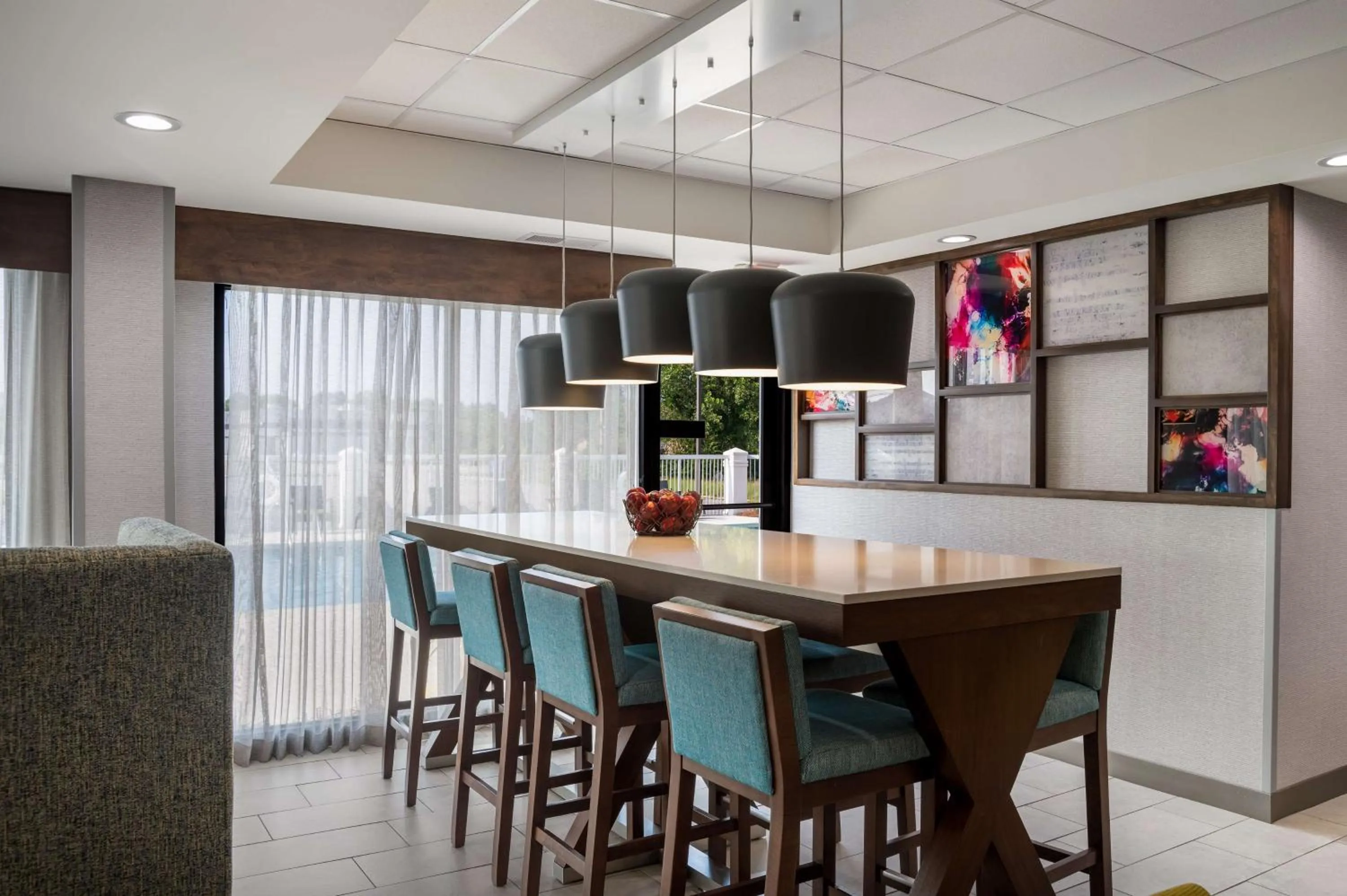 Lobby or reception in Hampton Inn Gadsden