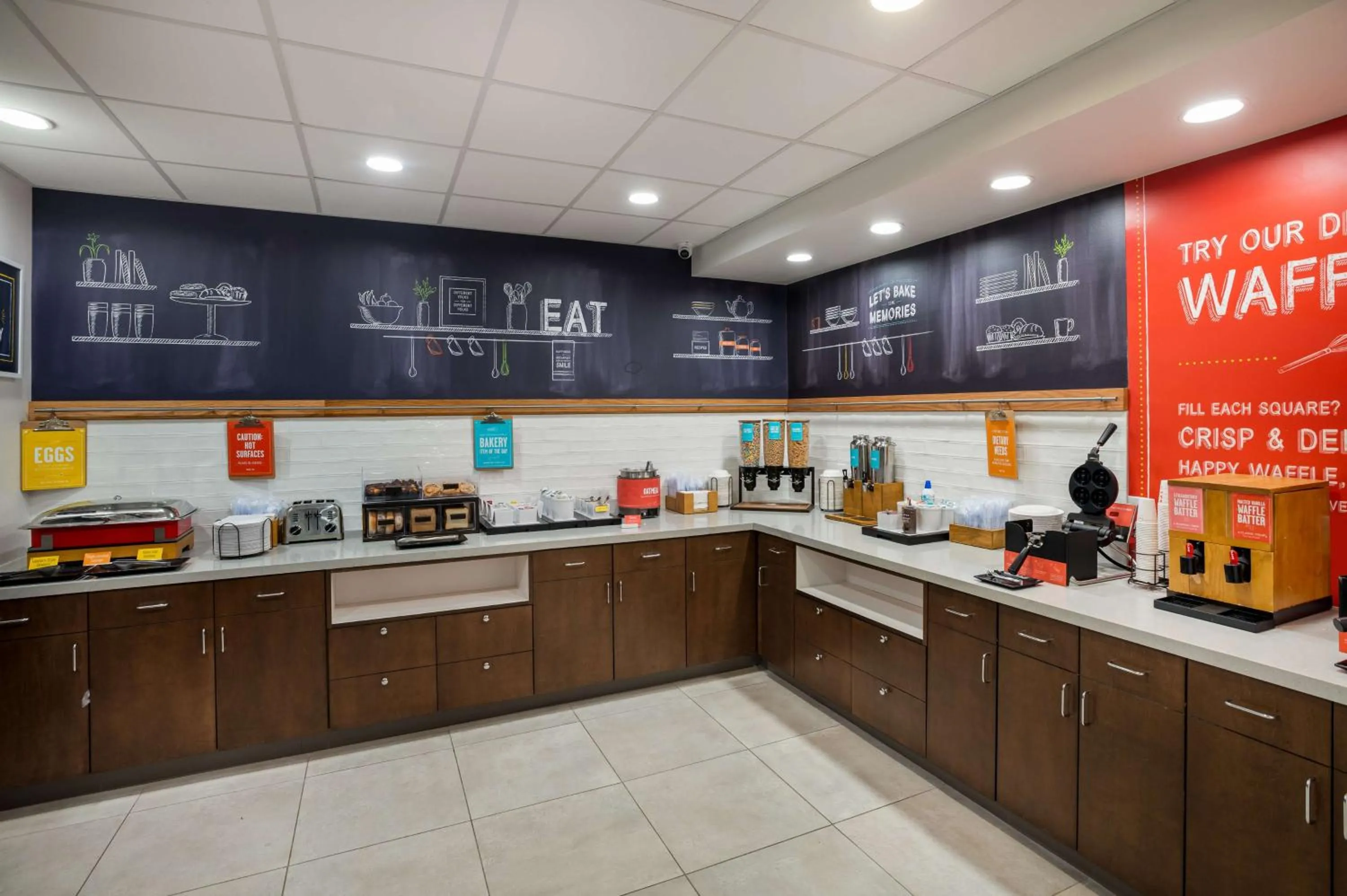 Breakfast in Hampton Inn Gadsden