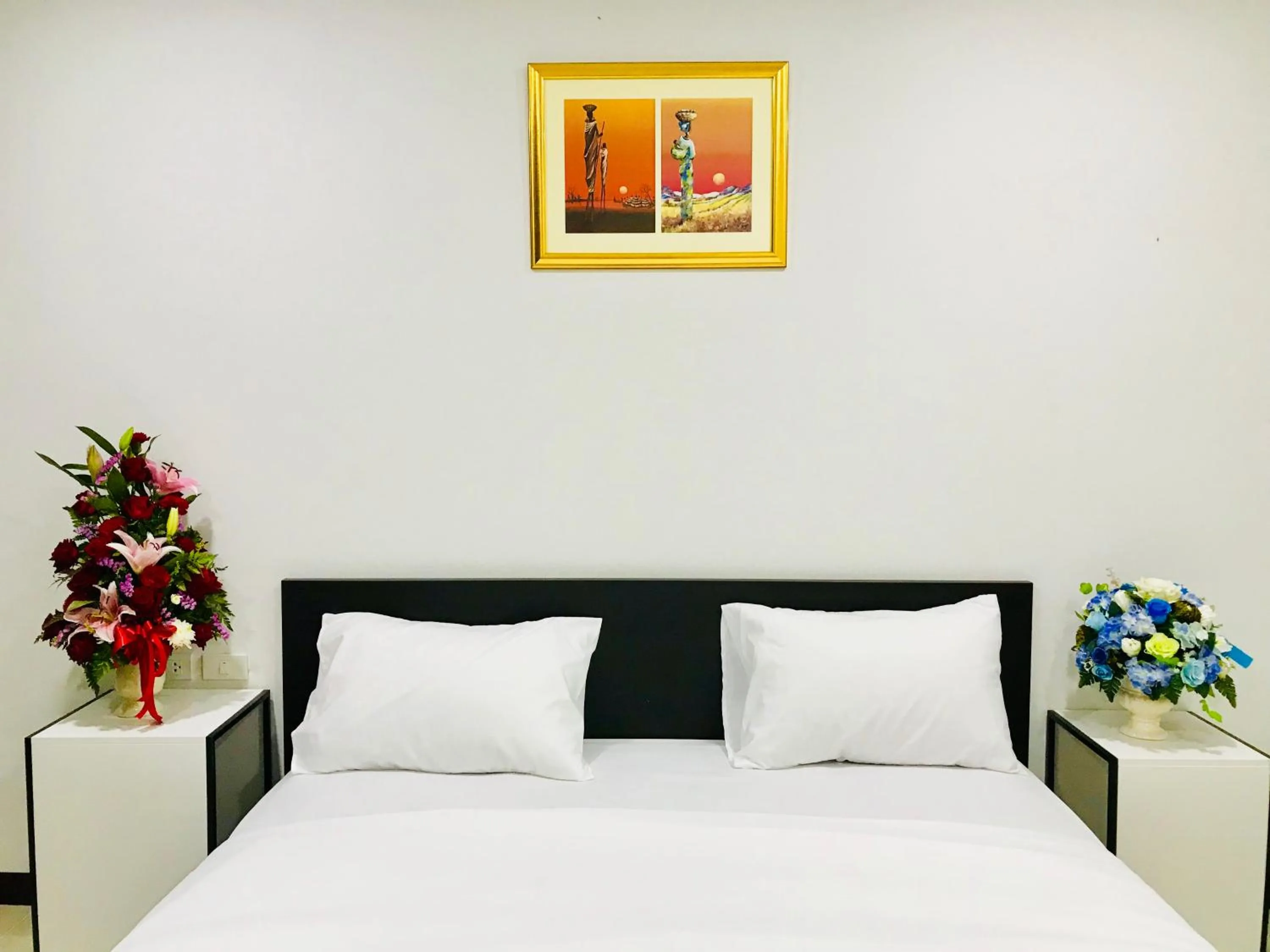Bed in Jarat Mansion