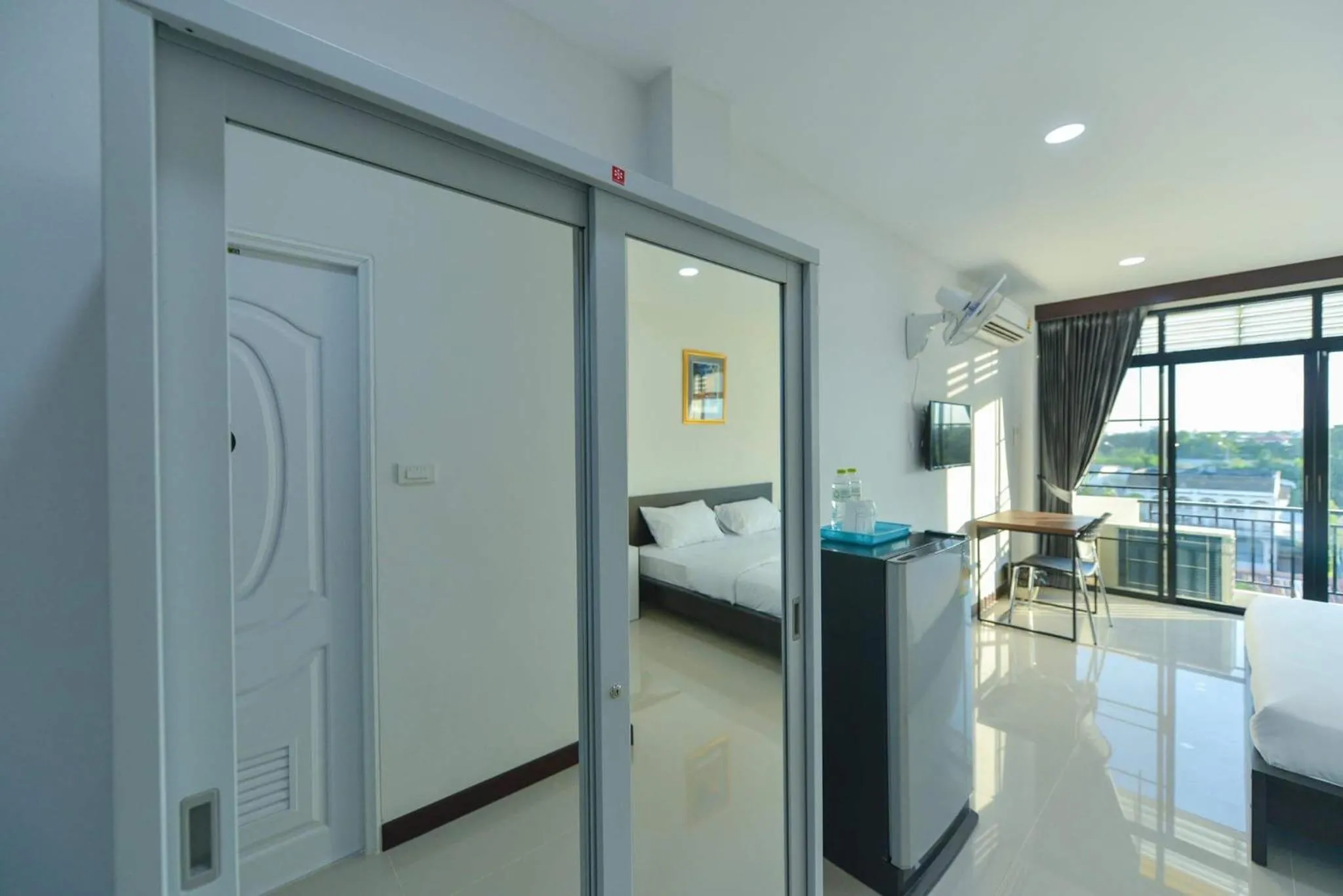 Bed in Jarat Mansion