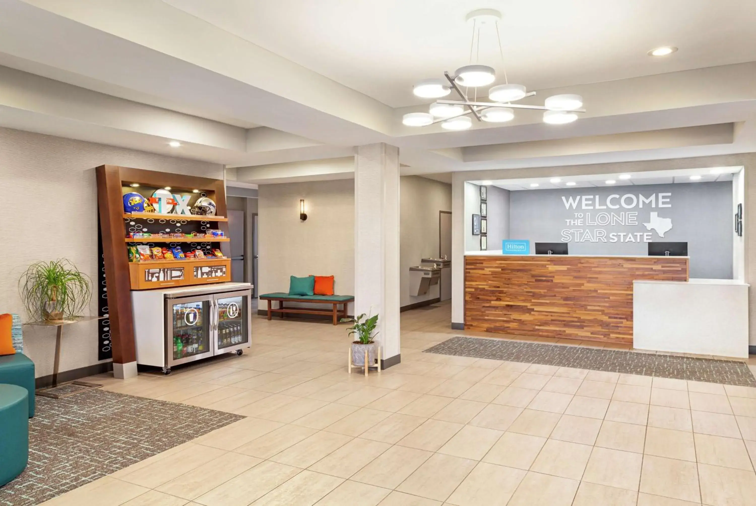 Lobby or reception in Hampton Inn Paris Lobby or reception in Hampton Inn Paris