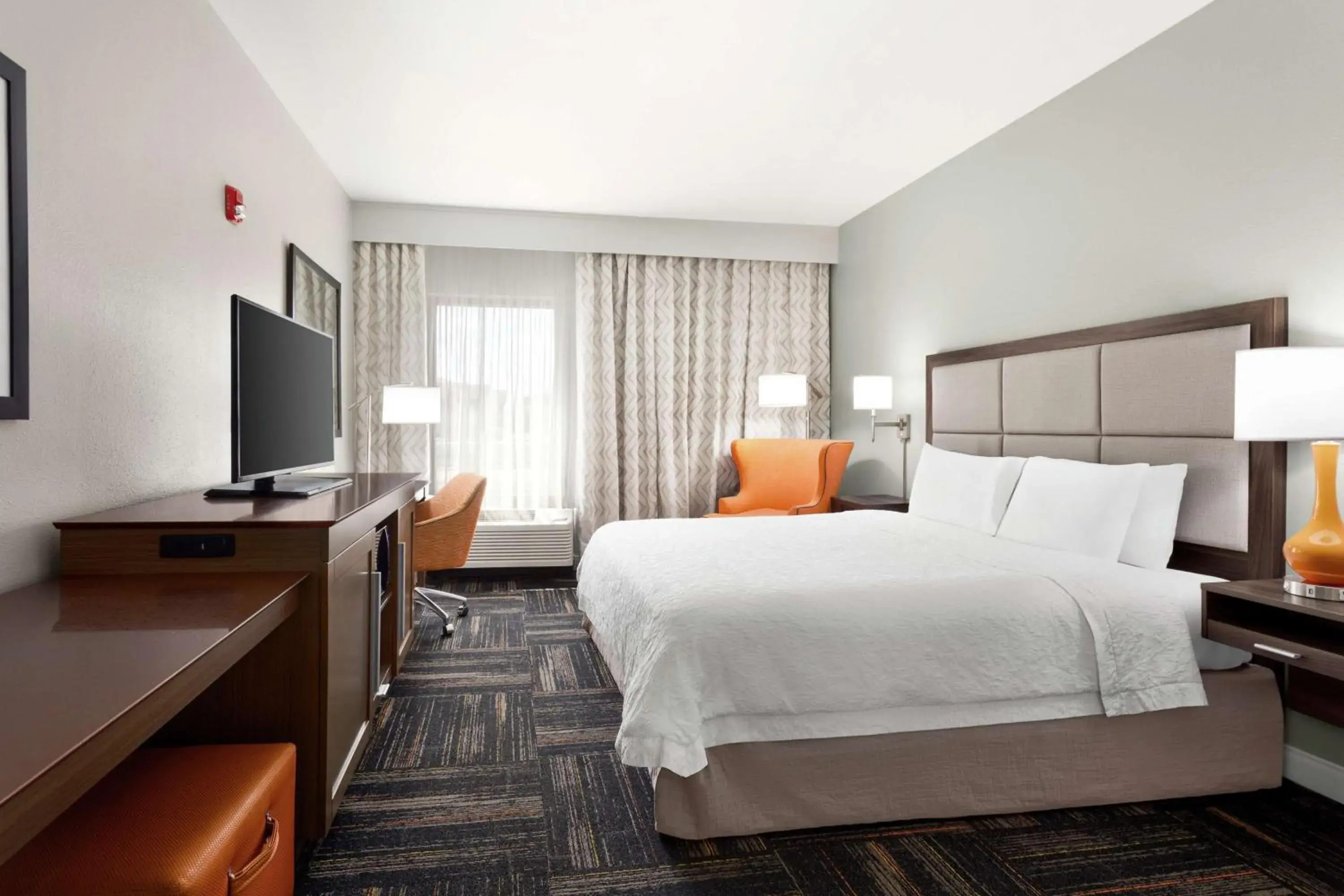 King Room with Roll-In Shower - Mobility Access/Non-Smoking in Hampton Inn Paris King Room with Roll-In Shower - Mobility Access/Non-Smoking in Hampton Inn Paris