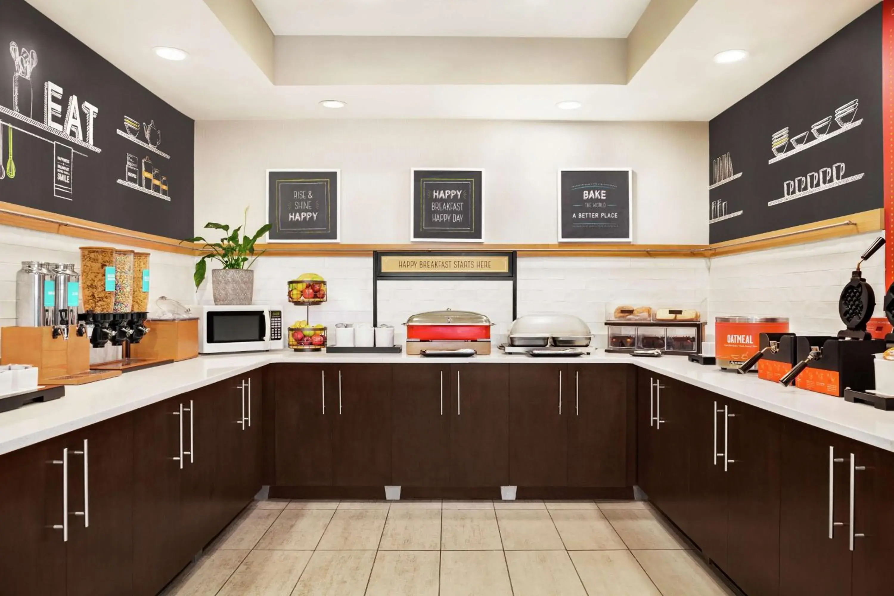 Breakfast in Hampton Inn Paris Breakfast in Hampton Inn Paris