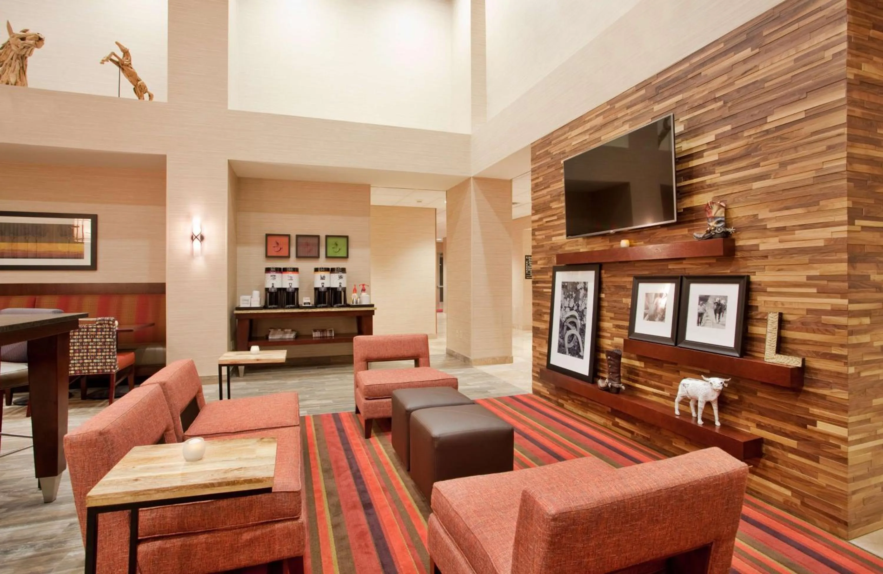 Lobby or reception in Hampton Inn & Suites Omaha Southwest-La Vista