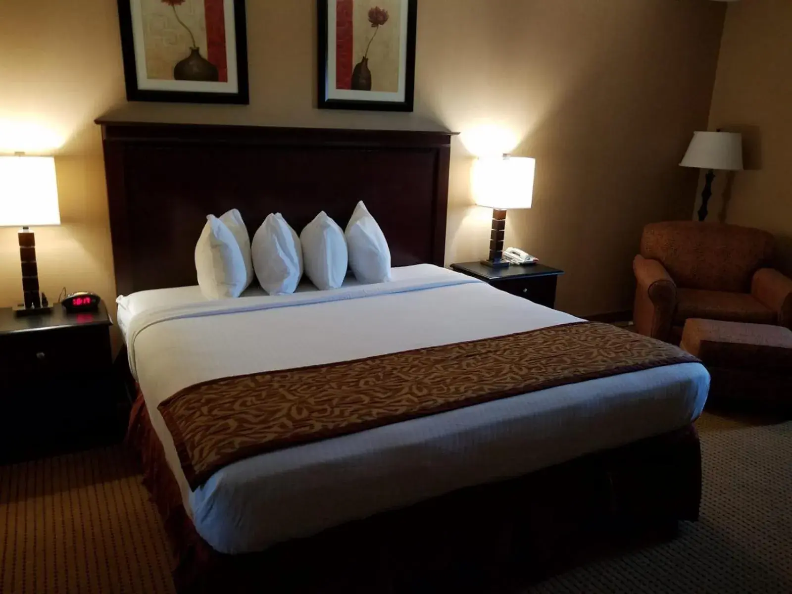 King Room with Roll-in Shower - Disability Access/Non-Smoking in Days Inn by Wyndham Lincoln, IL Route 66 King Room with Roll-in Shower - Disability Access/Non-Smoking in Days Inn by Wyndham Lincoln, IL Route 66